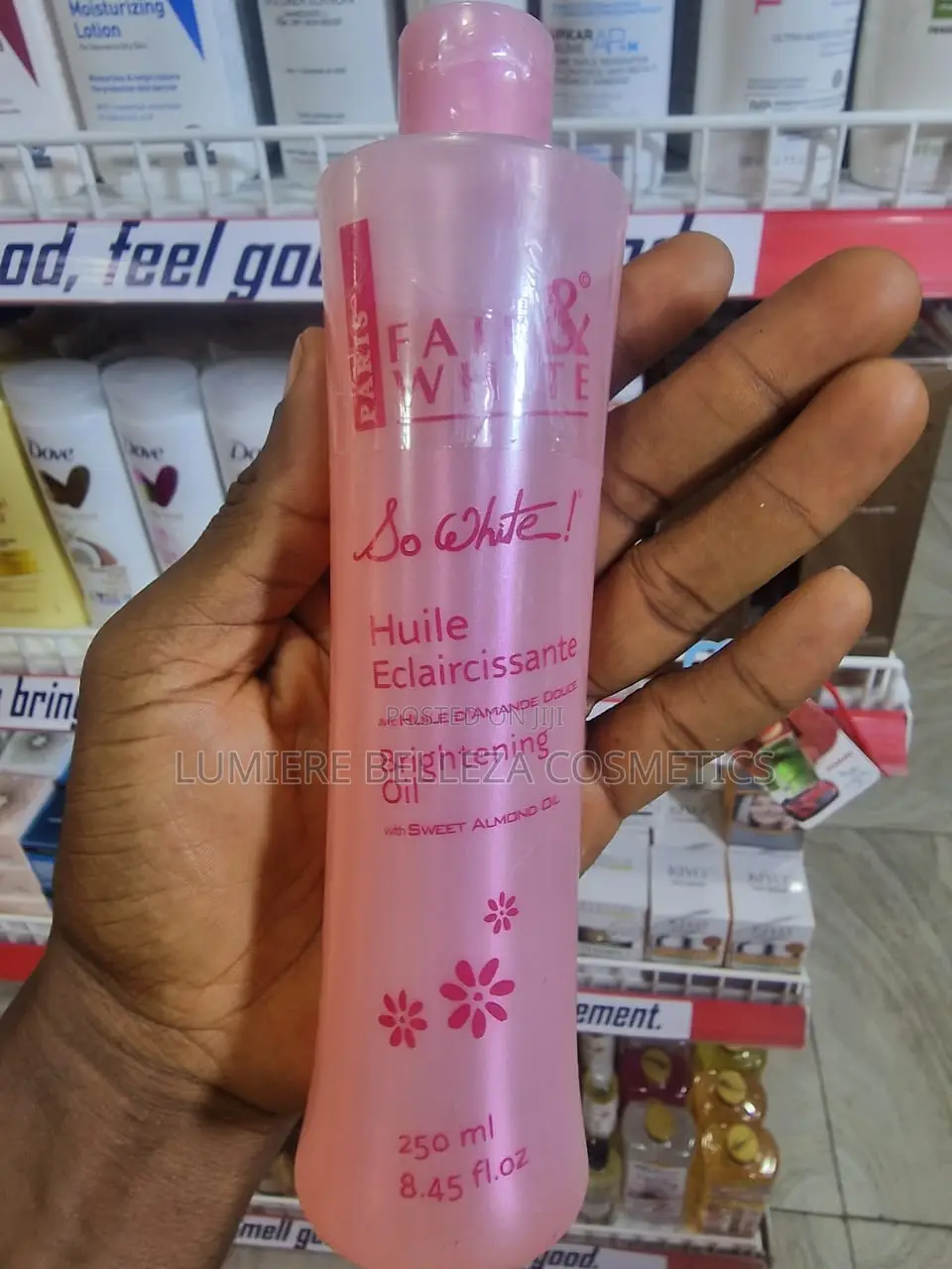 FAIR WHITE So White Body Oil, 250ml