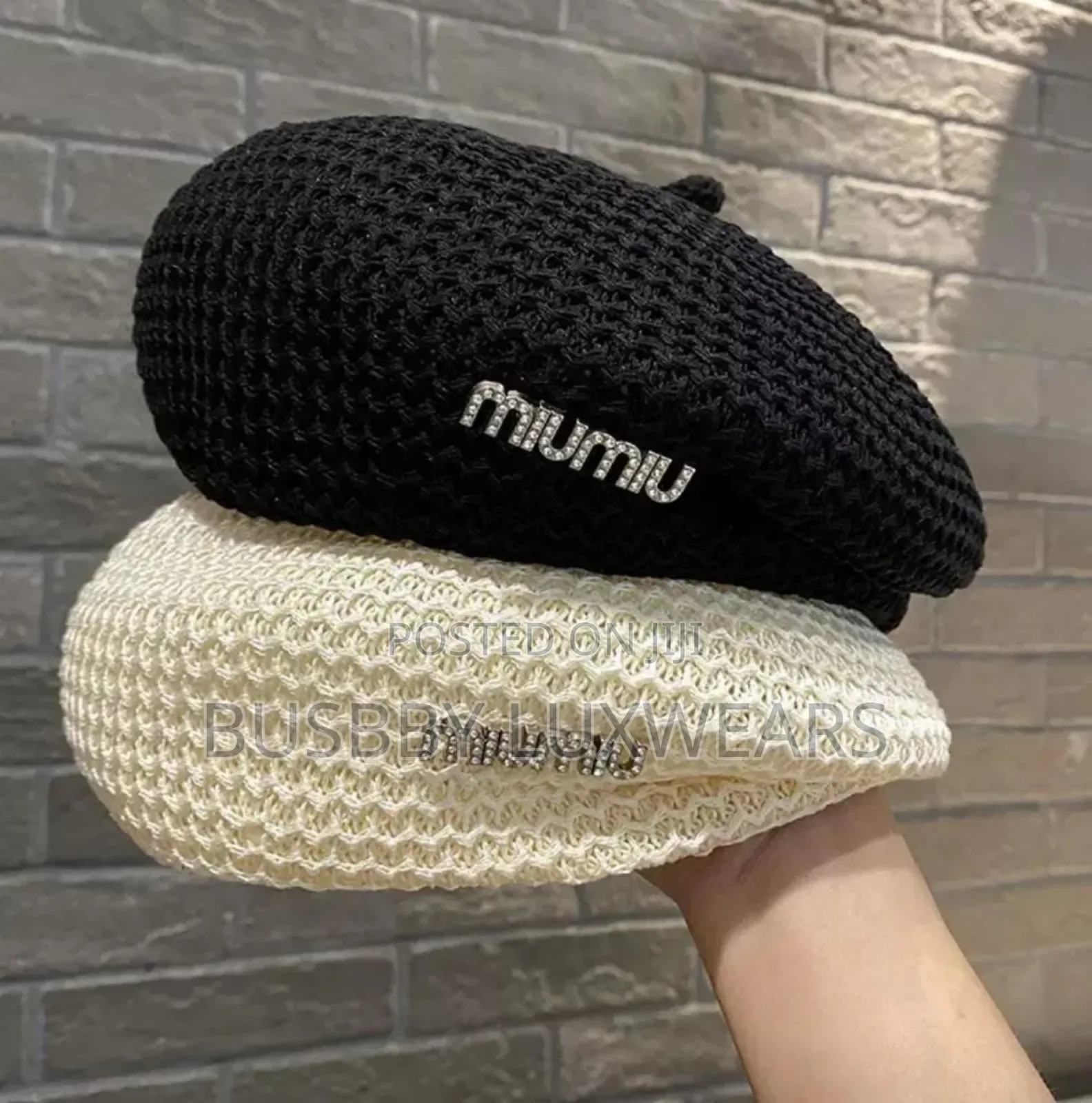 Miu Miu Luxury Caps