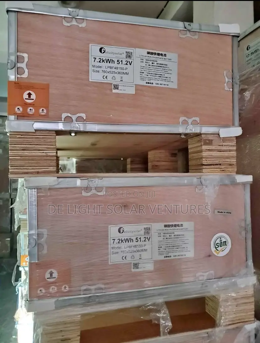 7.2kwh 51.2V Felicity Solar Lithium Phosphate Battery