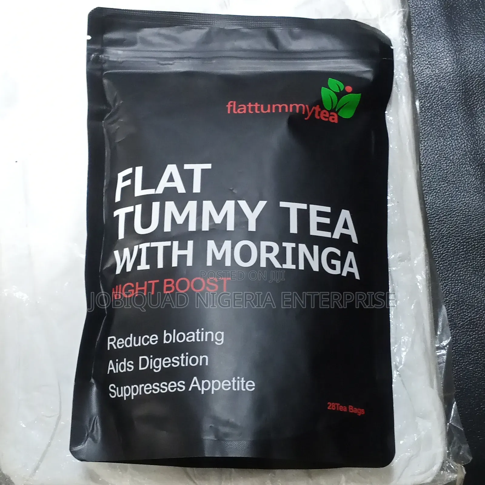 Flat Tummy Tea With Moringa,Oolong,Lotus Leaf,28 Tea Bags