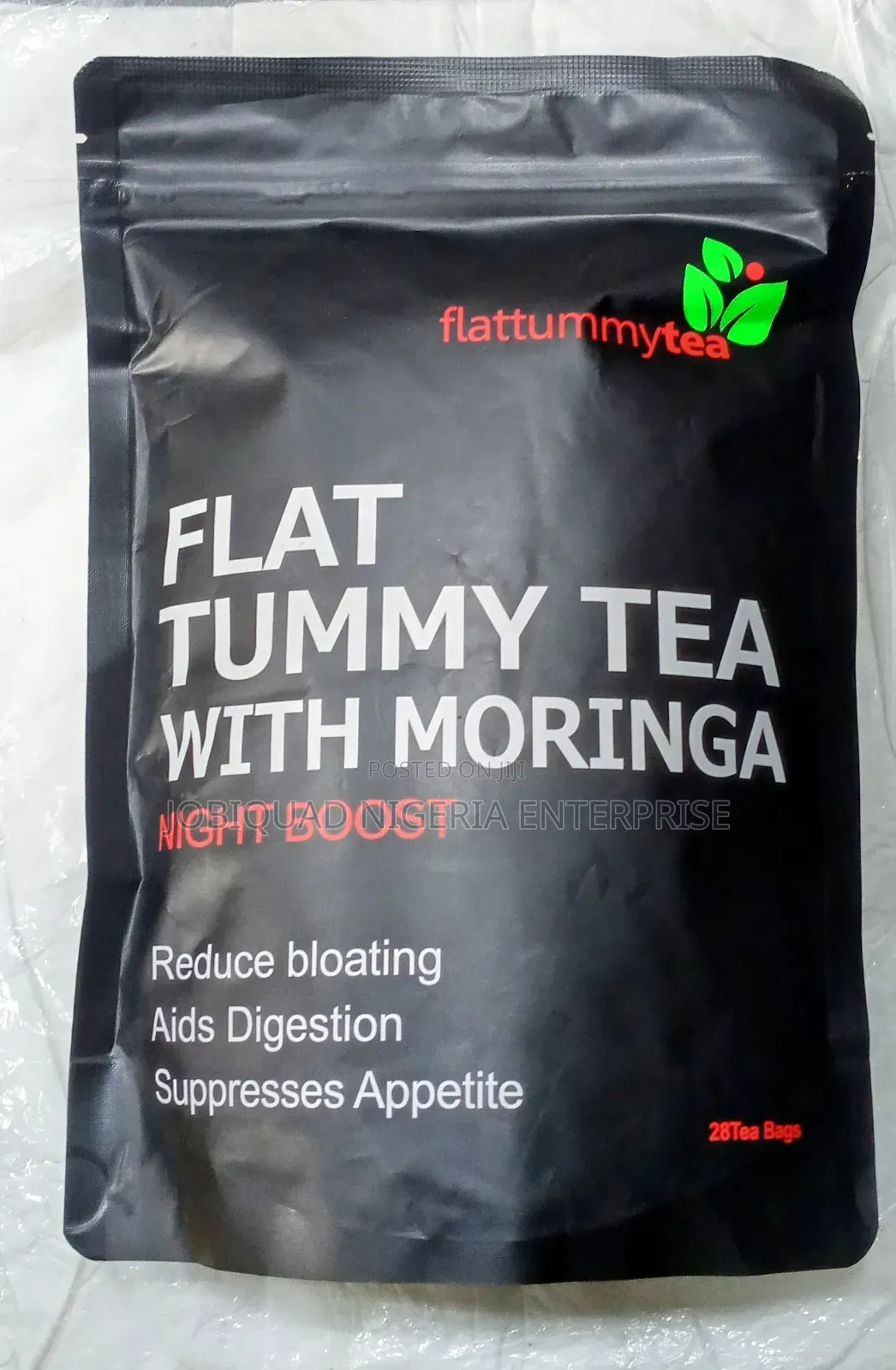 Flat Tummy Tea With Moringa,Oolong,Lotus Leaf,28 Tea Bags