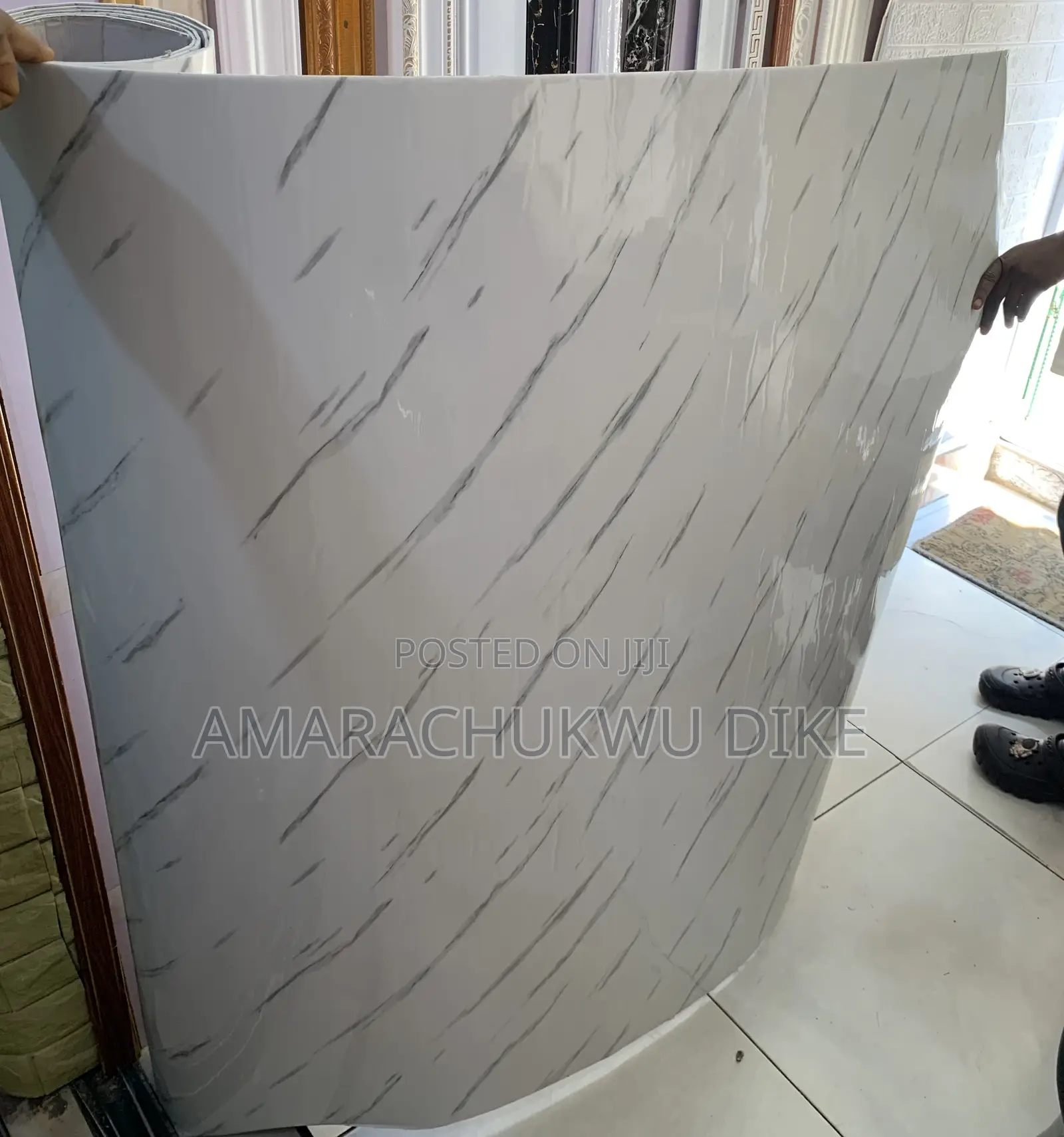 Waterproof Marble Sheet Sticker Foam Wall Design Wallpaper