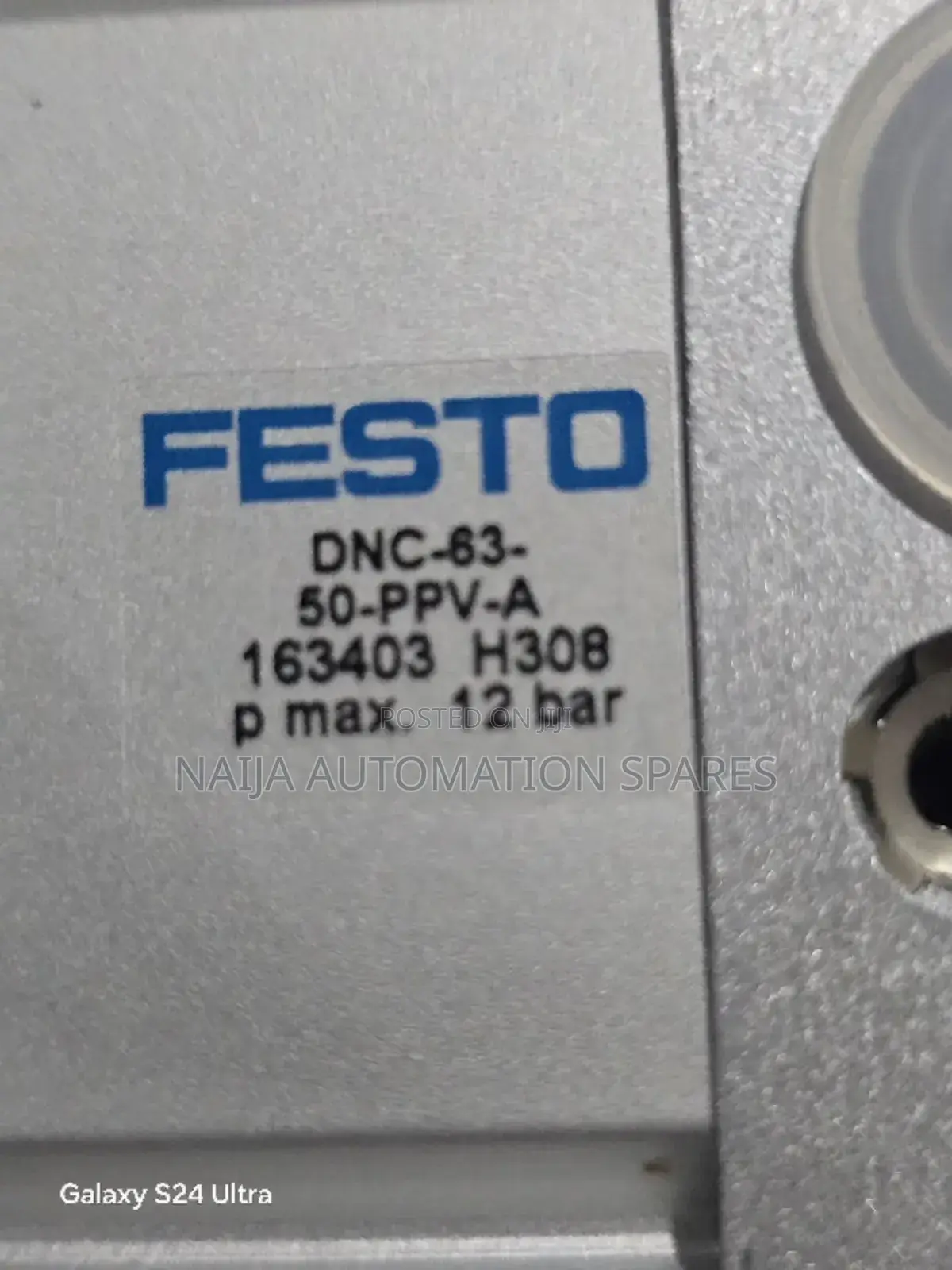 Festo Pneumatic Cylinder Actuator | DNC-63- 50-PPV-A