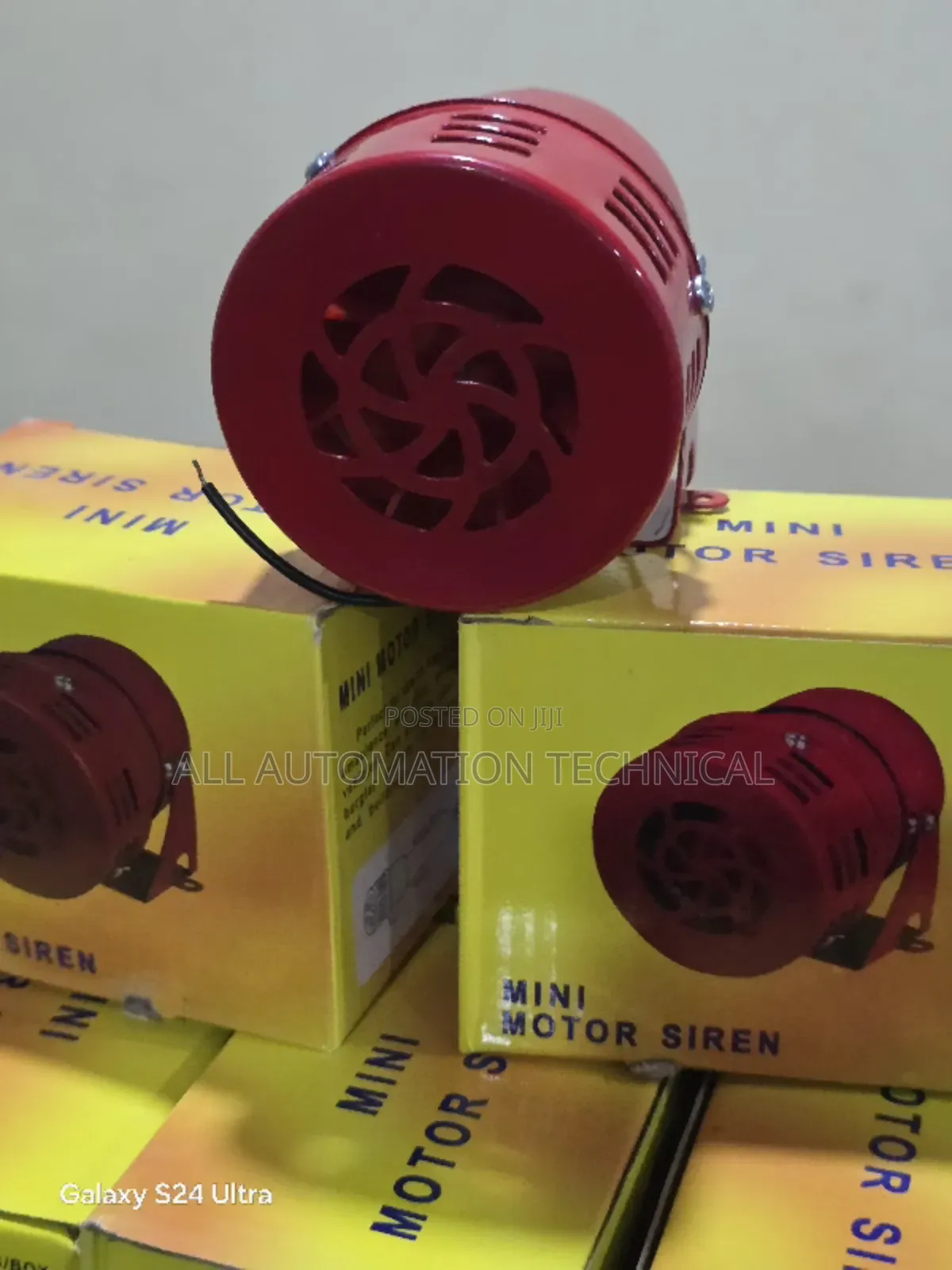 MS - 190 | AC 220V | 114db Mini Motor Siren Fire Alarm