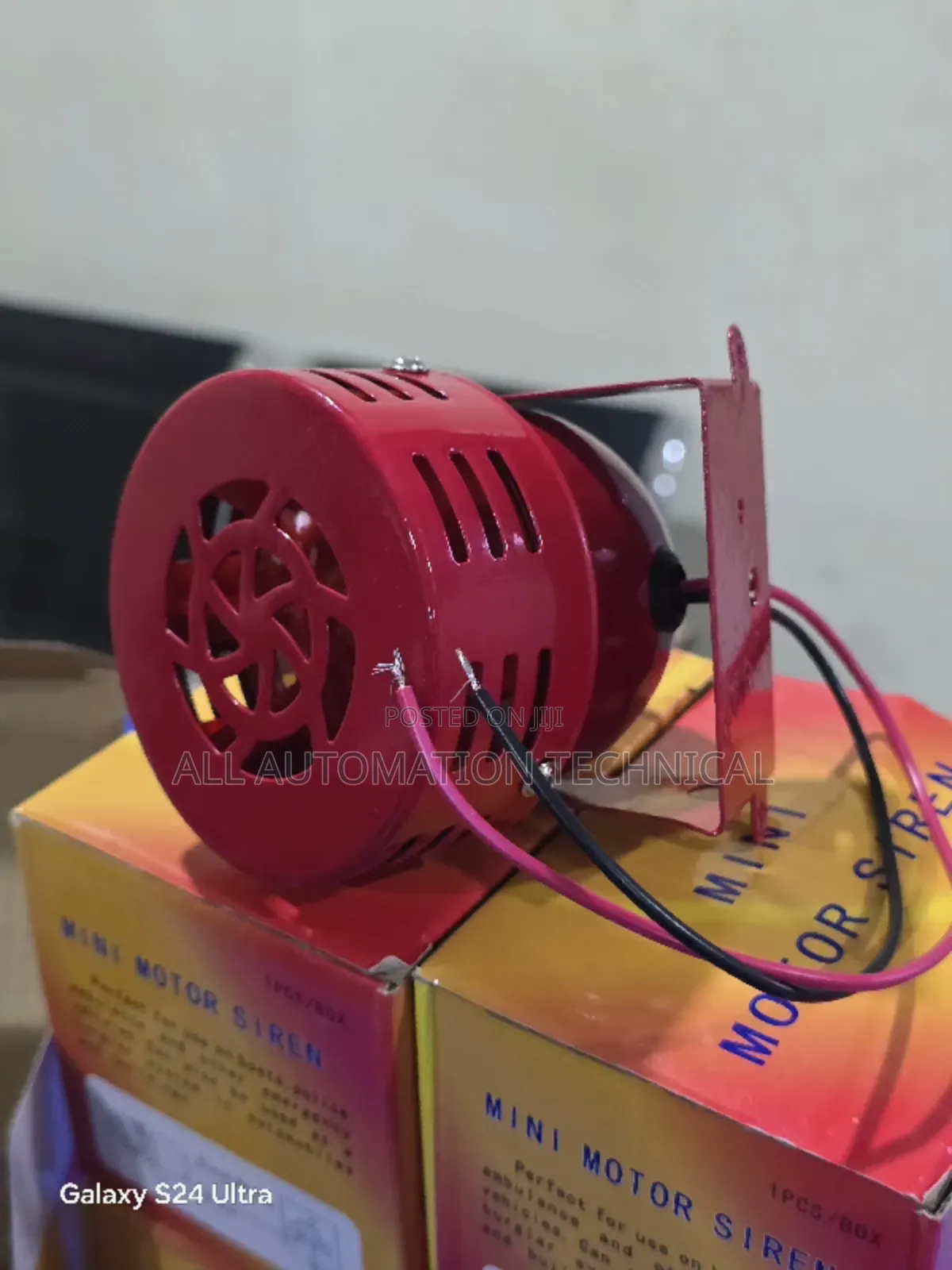 Motor Siren | Ms-190 | 12v Dc | 114db Alarm Sound High Power Buzzer