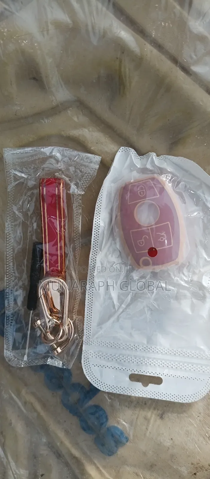 Mercedes Benz Key Holder, Cover and Pouch