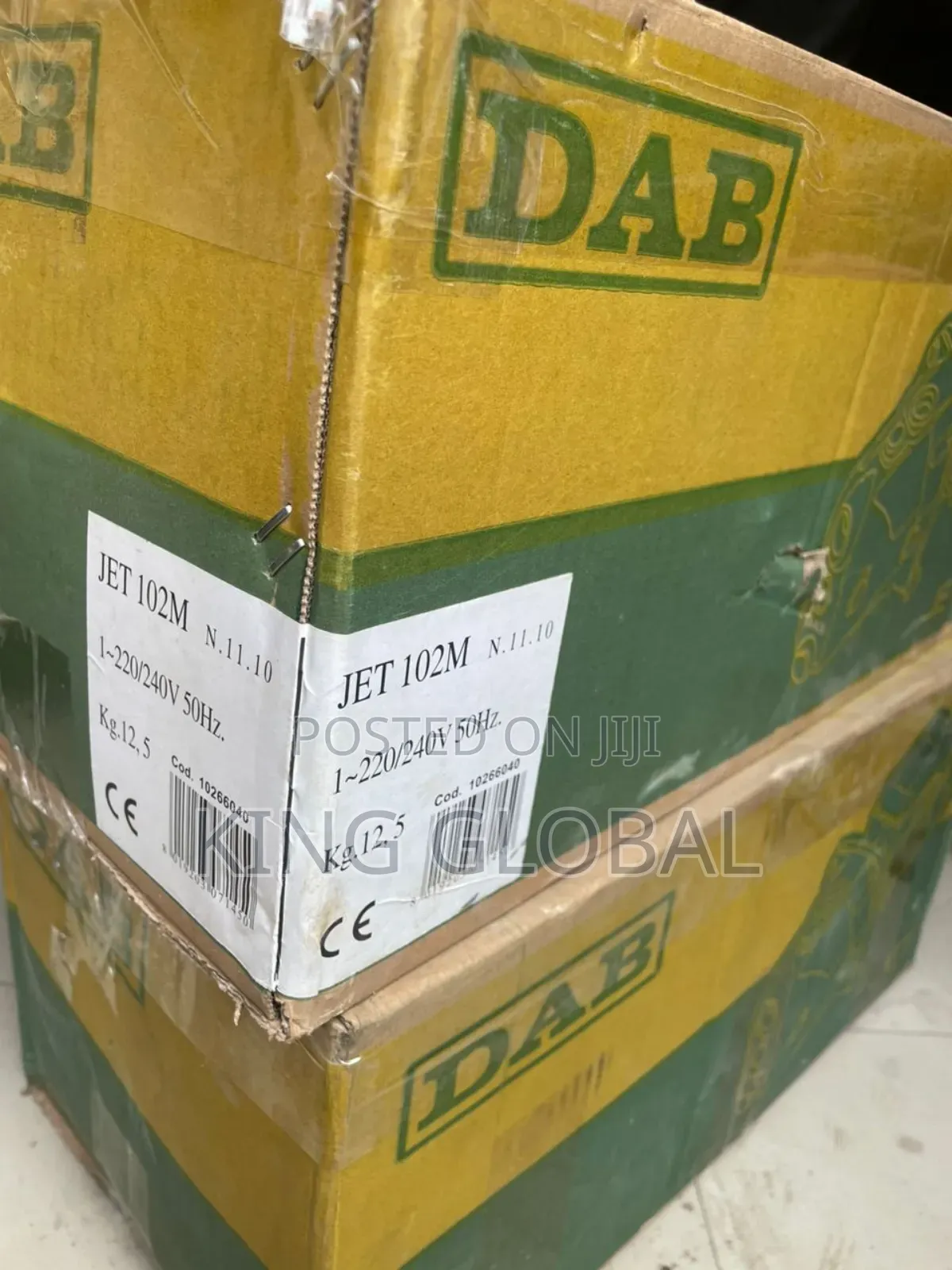 Original DAB Jet 102 M Seif-Priming Pump