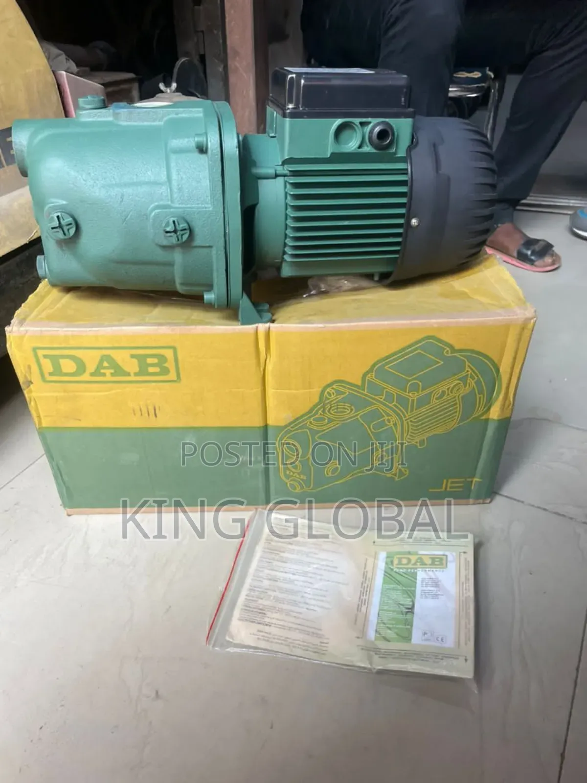 Original DAB Jet 102 M Seif-Priming Pump