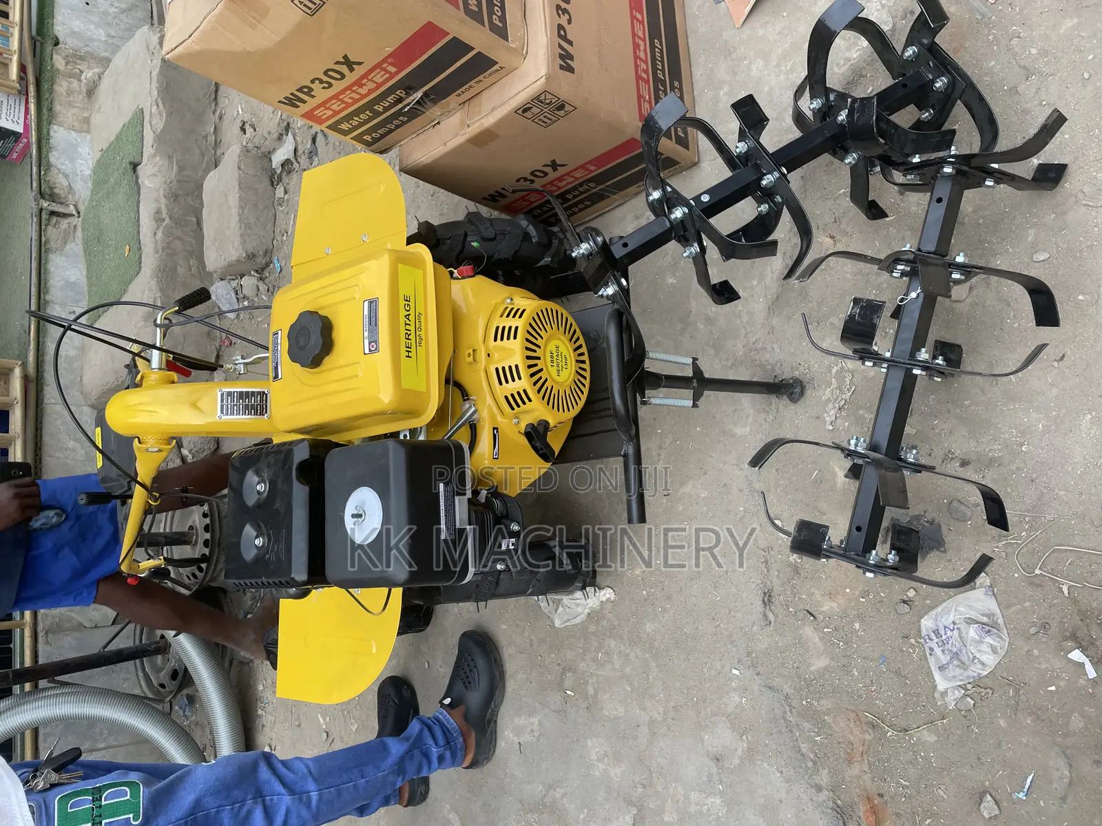 13hp Petrol Power Tiller Machine