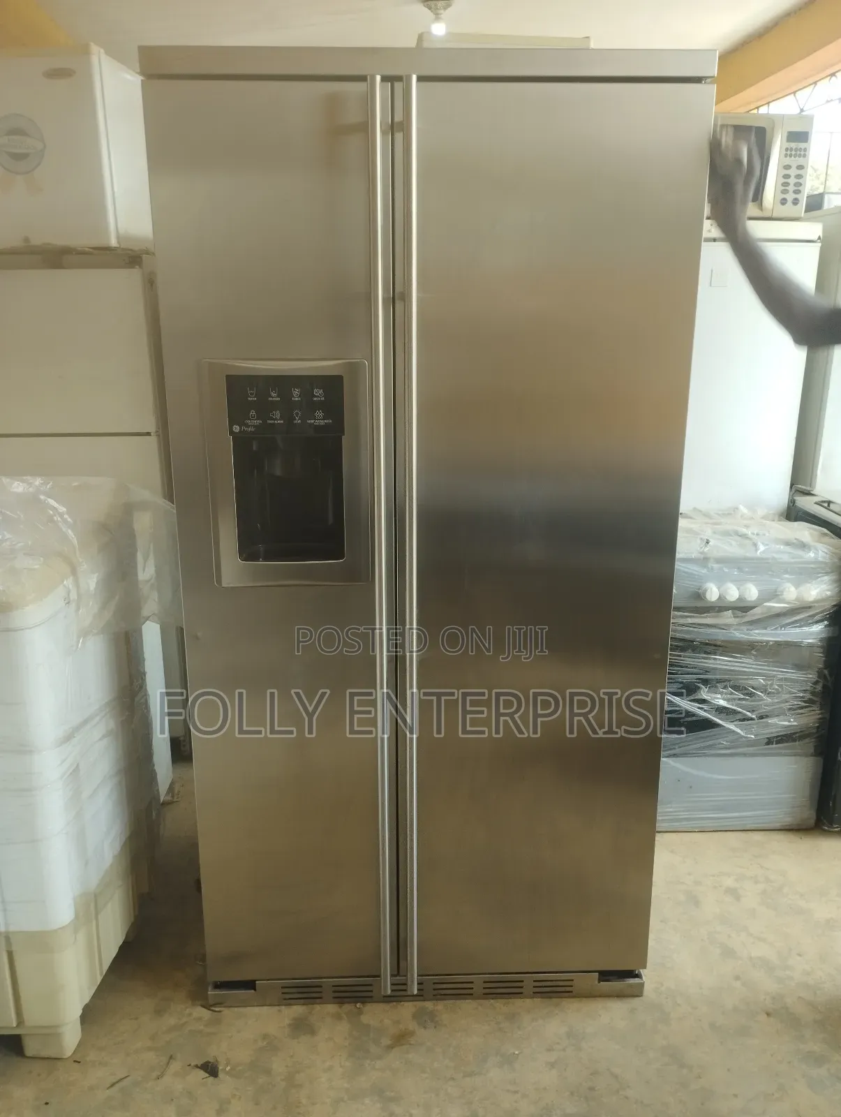 Stainless Steel Side by Side Refrigerator