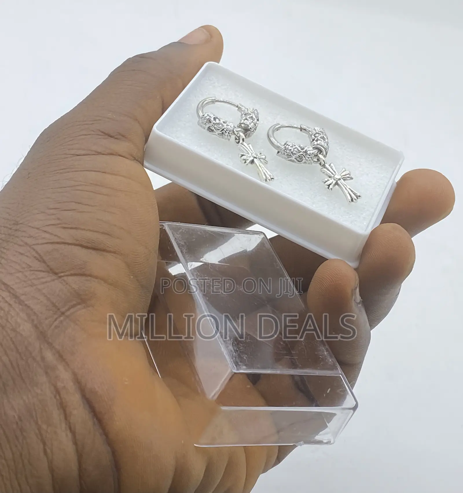 Hoop Classic Pattern Men’S Earrings