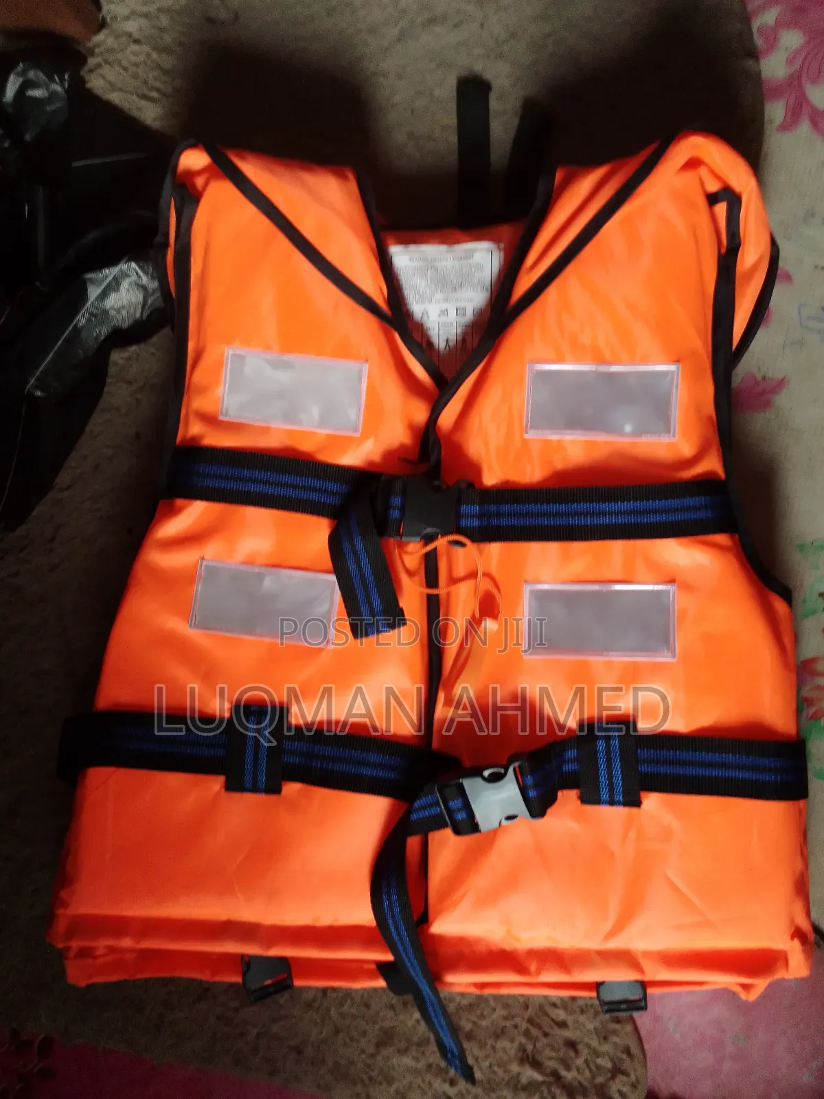 Orange Life Jacket