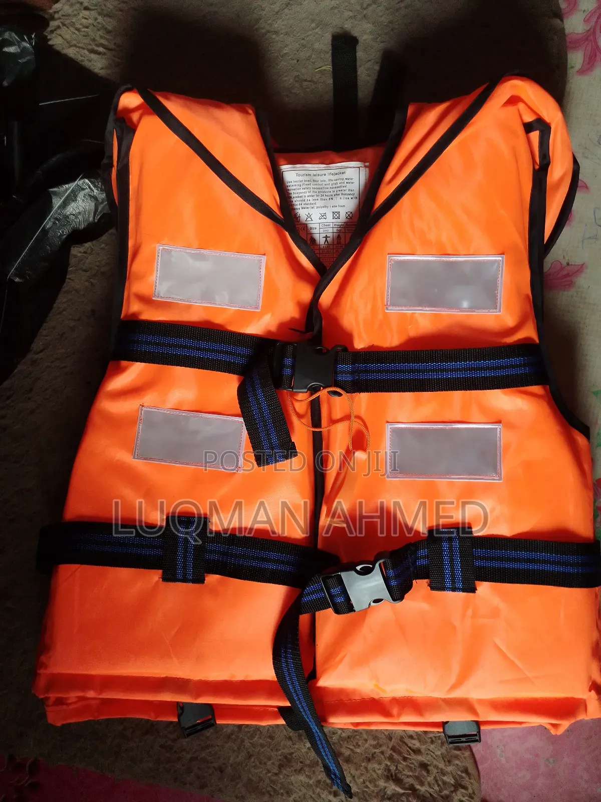 Orange Life Jacket