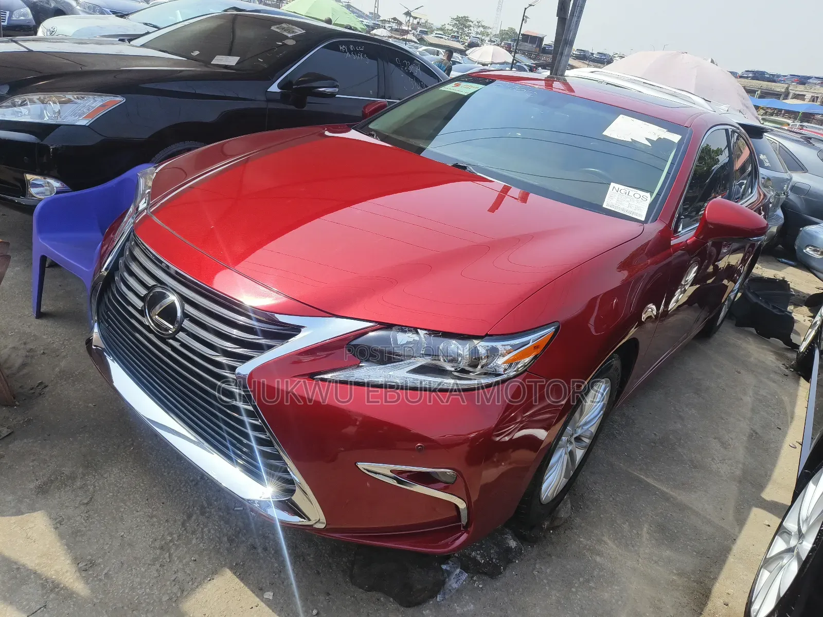 Lexus ES 350 FWD 2014 Red
