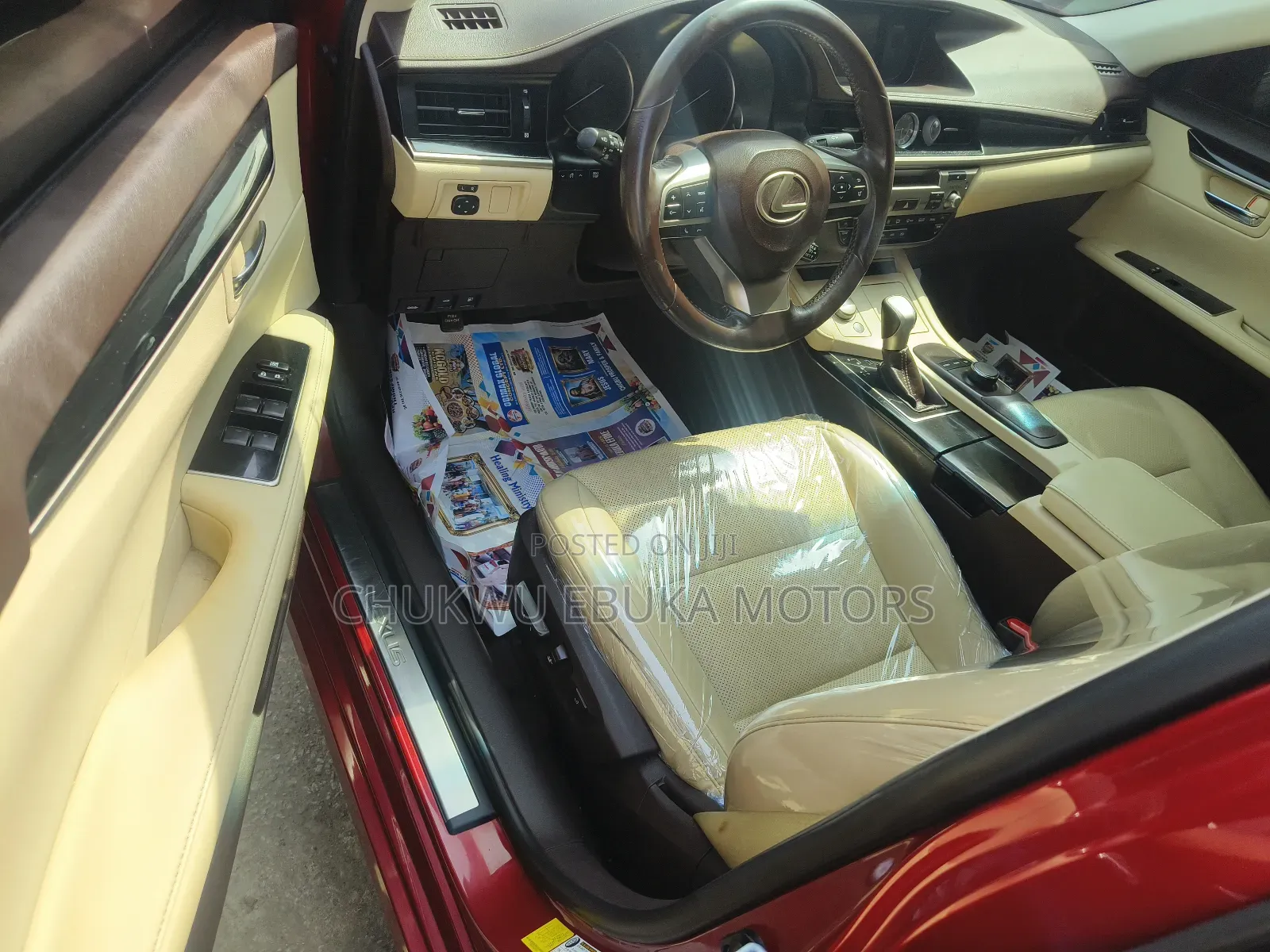 Lexus ES 350 FWD 2014 Red