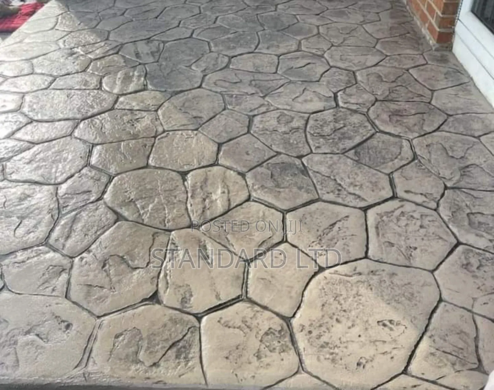 New Durable Outdoor Stamp Concrete Floor