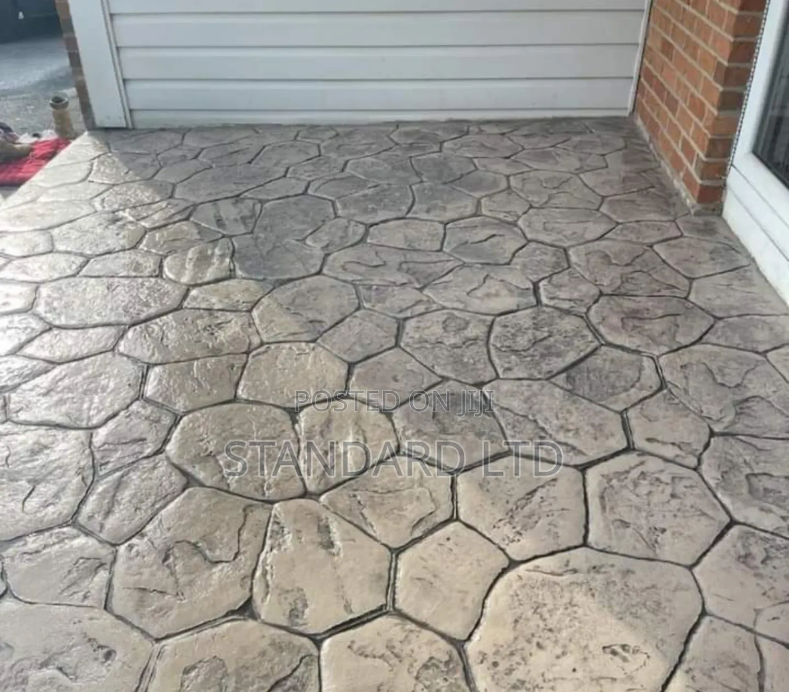 New Durable Outdoor Stamp Concrete Floor