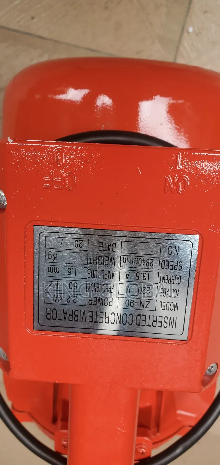 Electric Concrete Vibrator Within 3 Phase