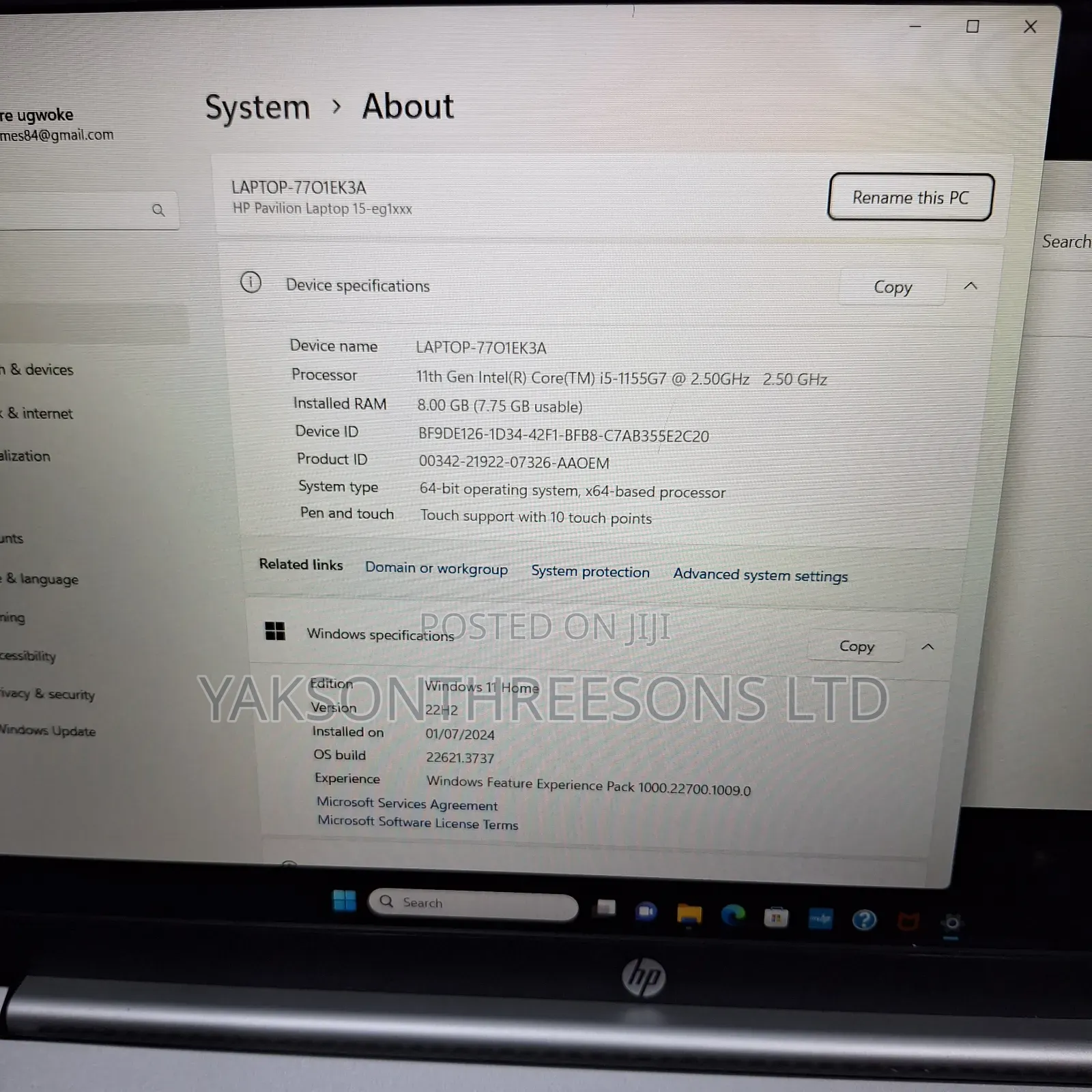 Laptop HP Pavilion 15 8GB Intel Core i5 SSD 512GB
