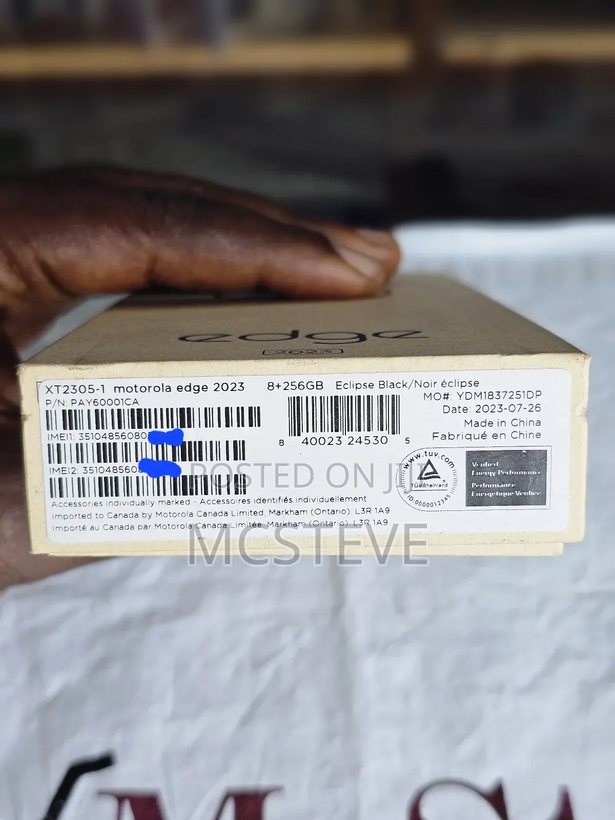 Motorola Edge 2023 256 GB Black