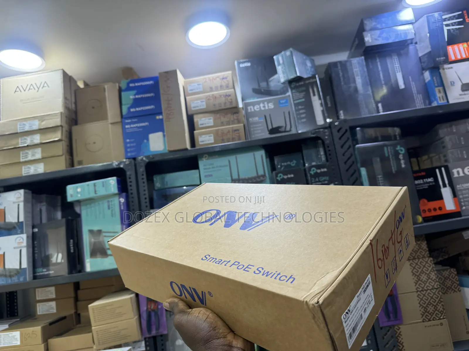 Onv 16 Ports Gigabits And Poe Switch