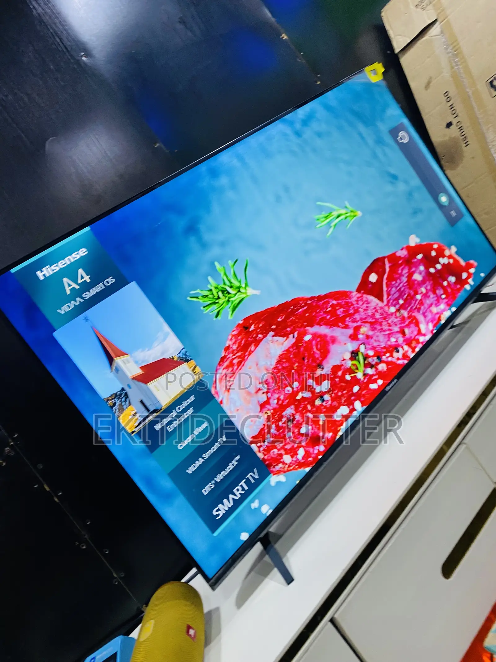Neatly Used Hisense 43” Smart Tv
