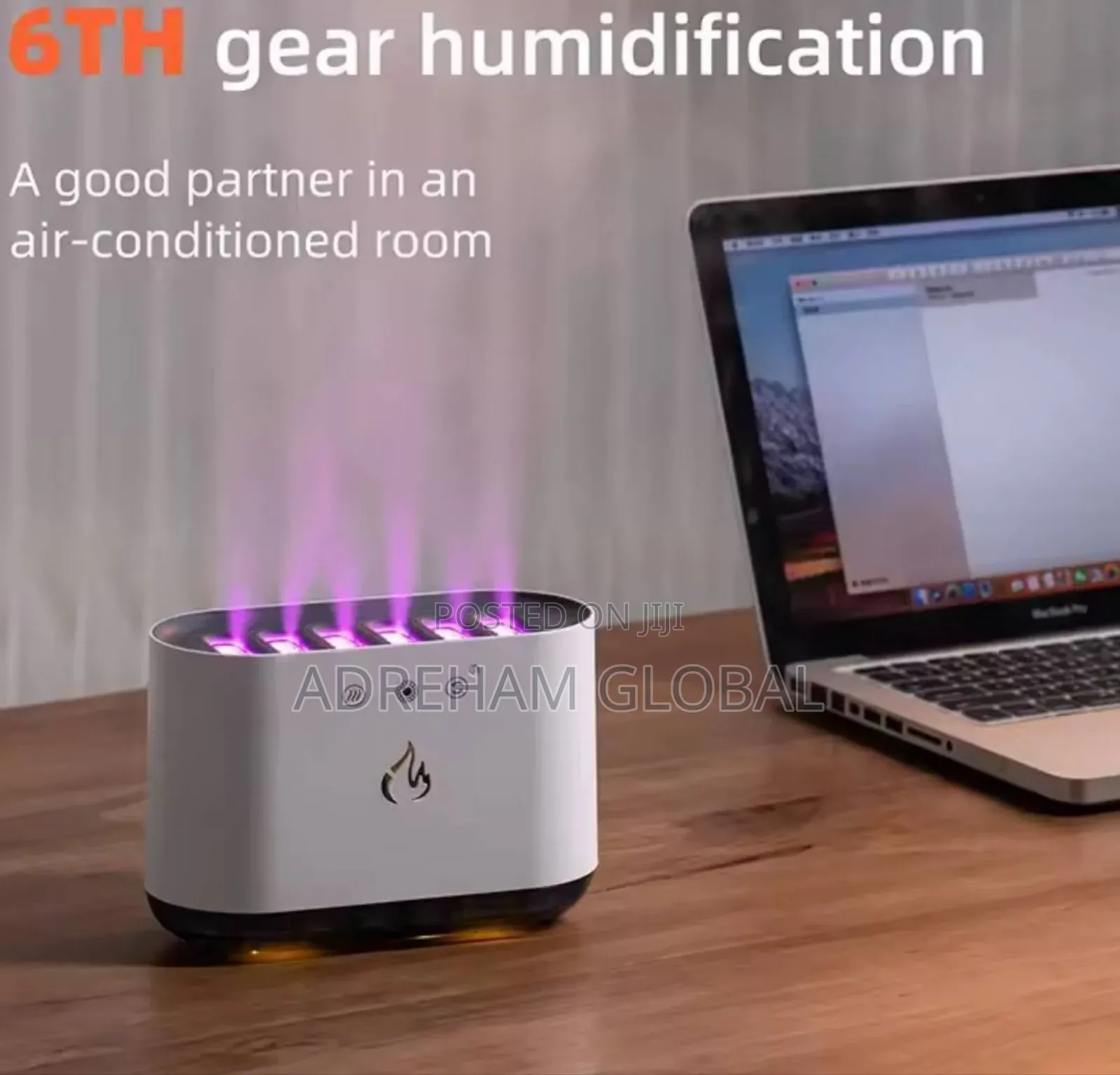 Dynamic Music Humidifier,Sound Responsive Color Change