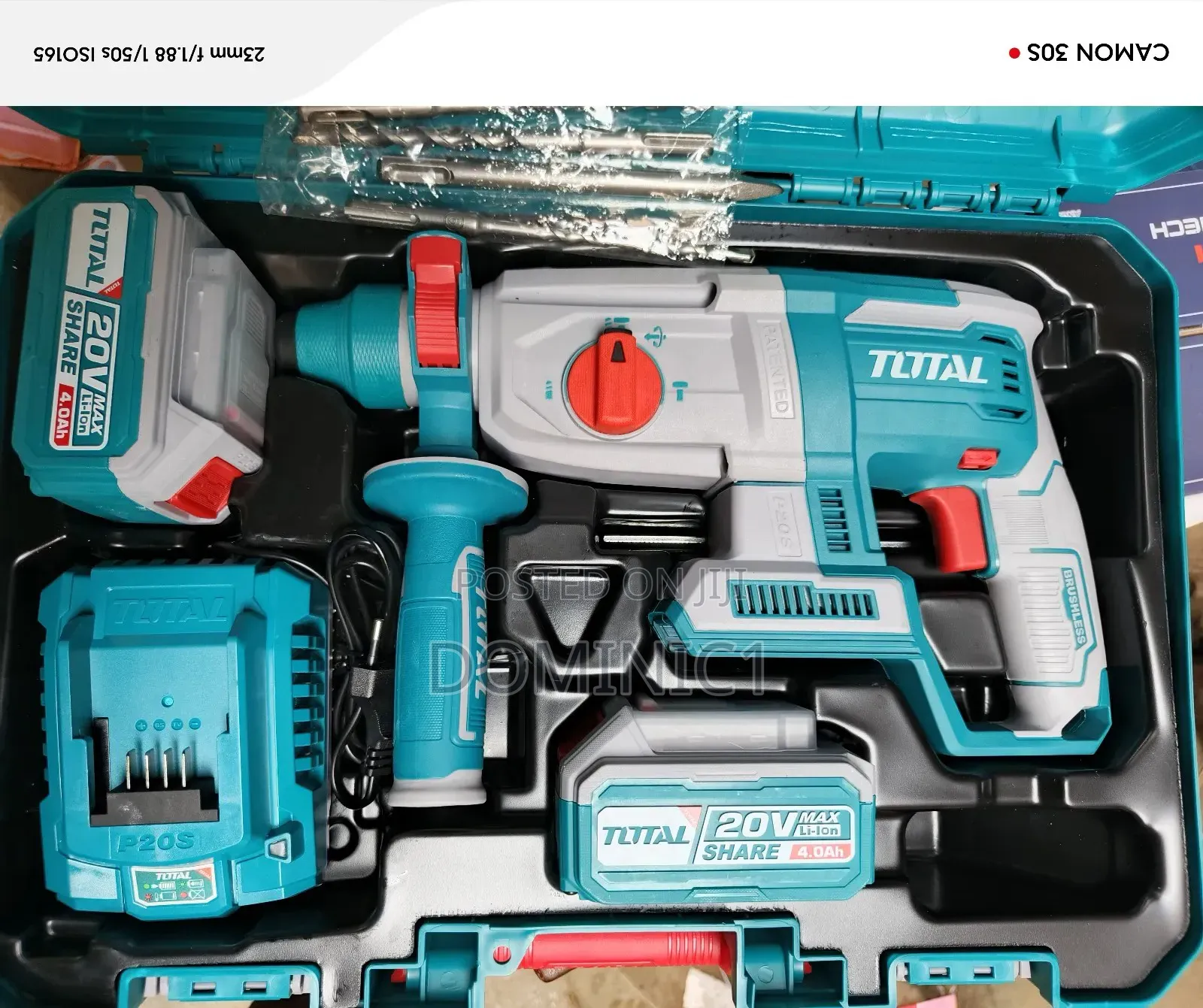 Total Cordless Hammer Drill 26mm