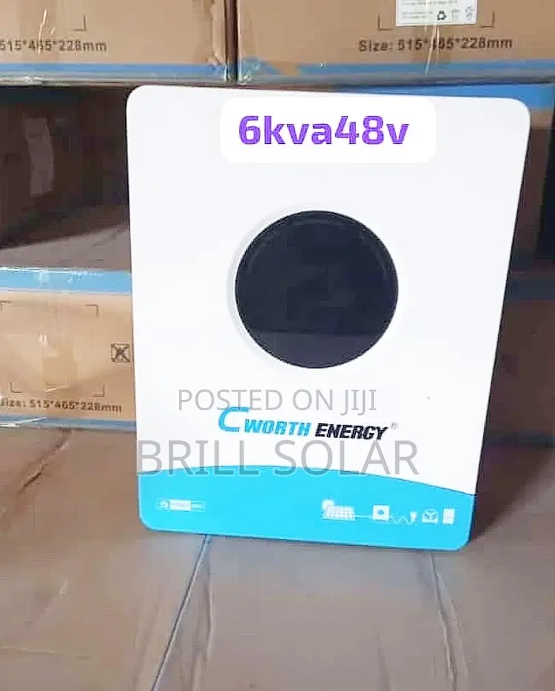 6kva-48v Cworth Energy Pure Sine Wave Hybrid Inverter