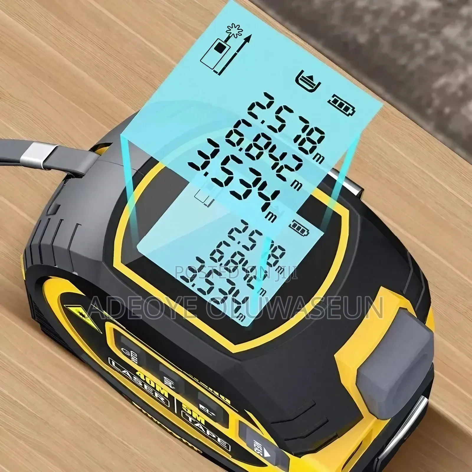 3 in 1 60m Sndway Laser Distance Meter