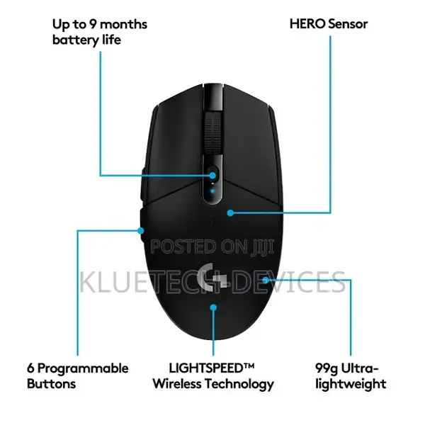 Logitech G304 Lightspeed Wireless Gaming Mouse