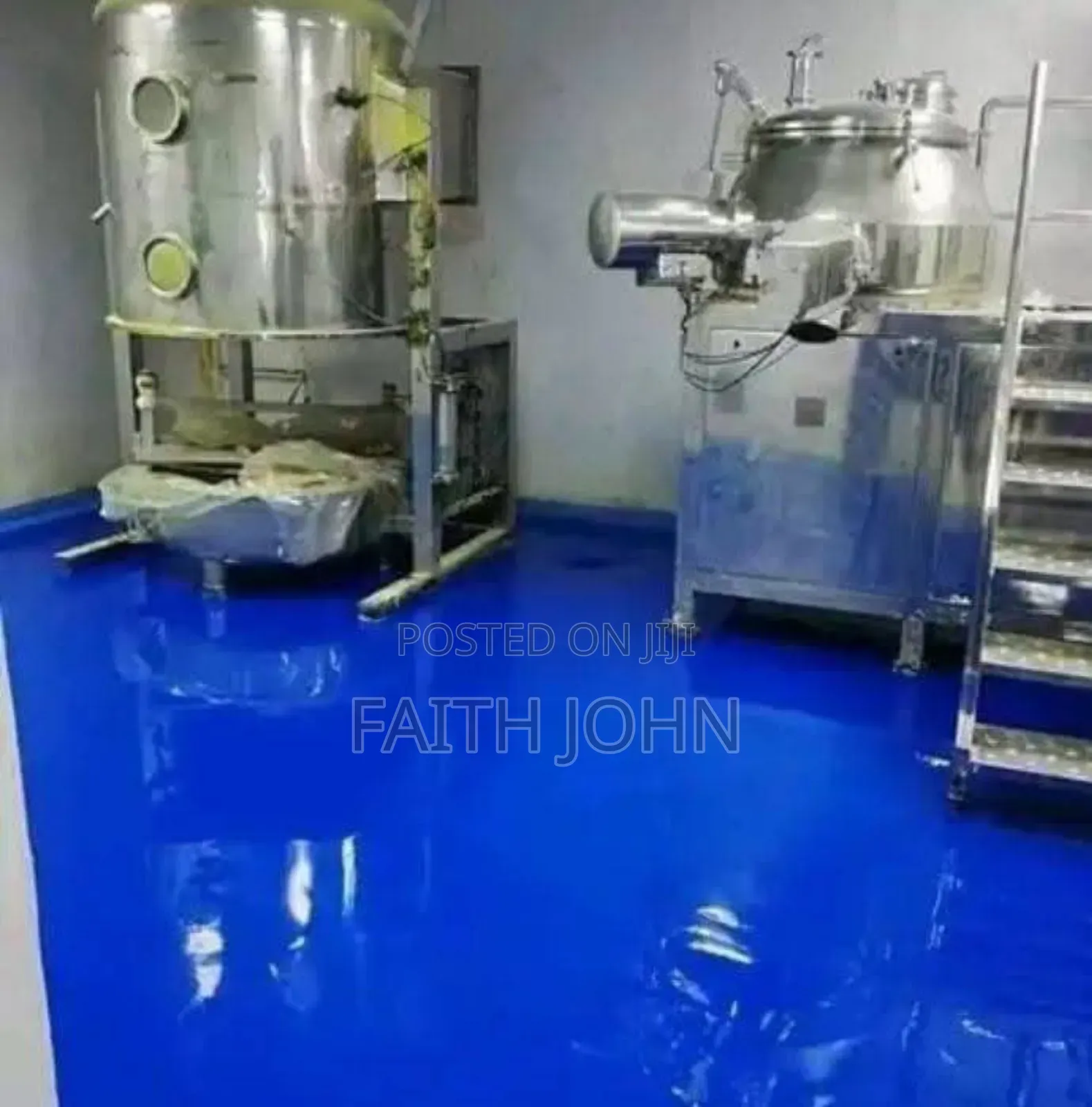 Royal Standard Blue Industrial Epoxy Flooring