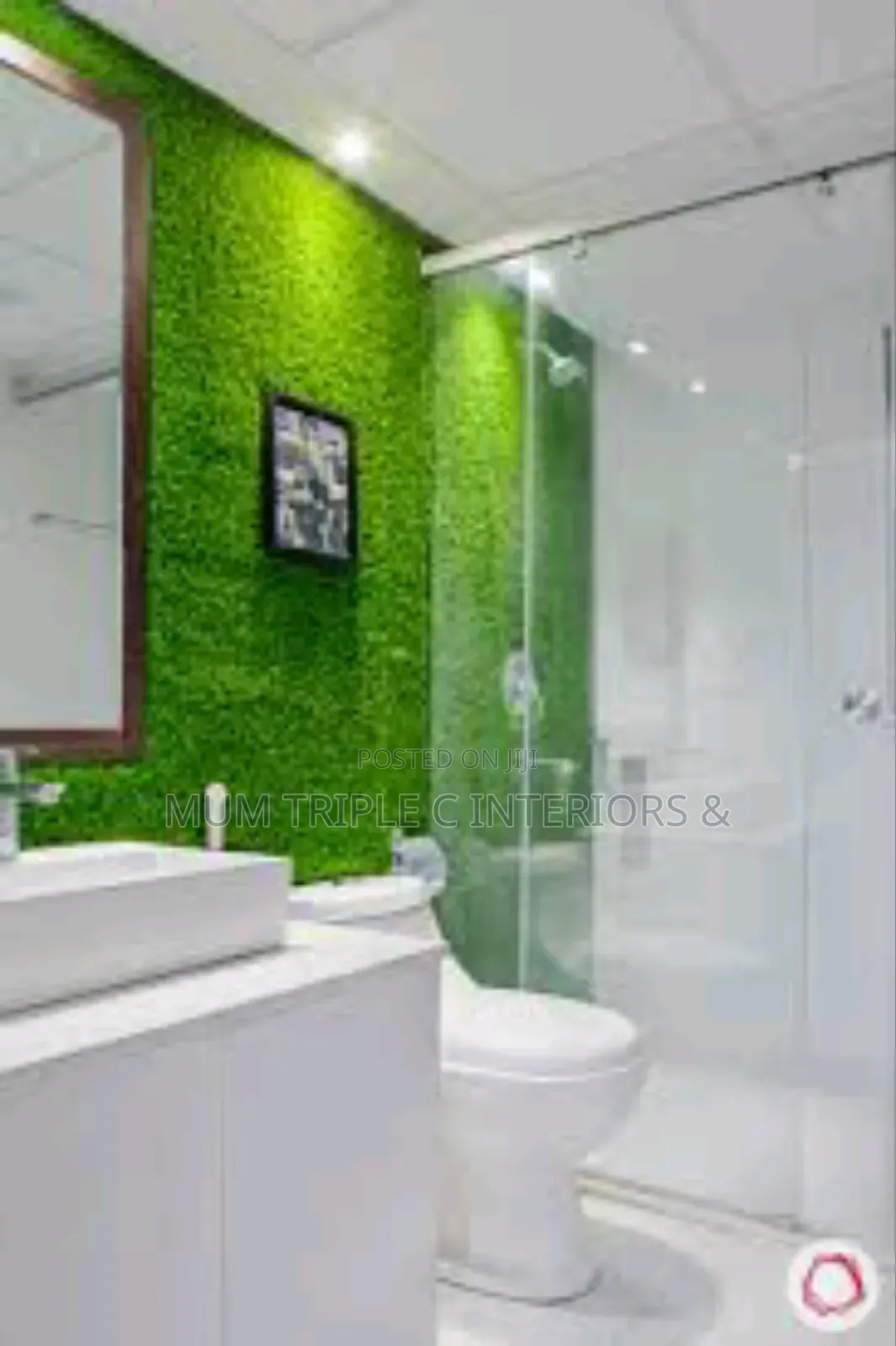 Artificial Grass Wall Decor