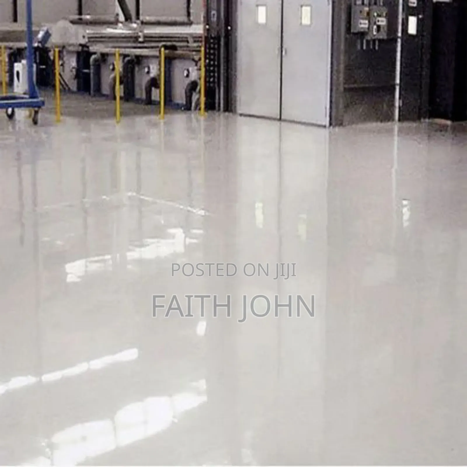 Smooth Grey Epoxy Flooring