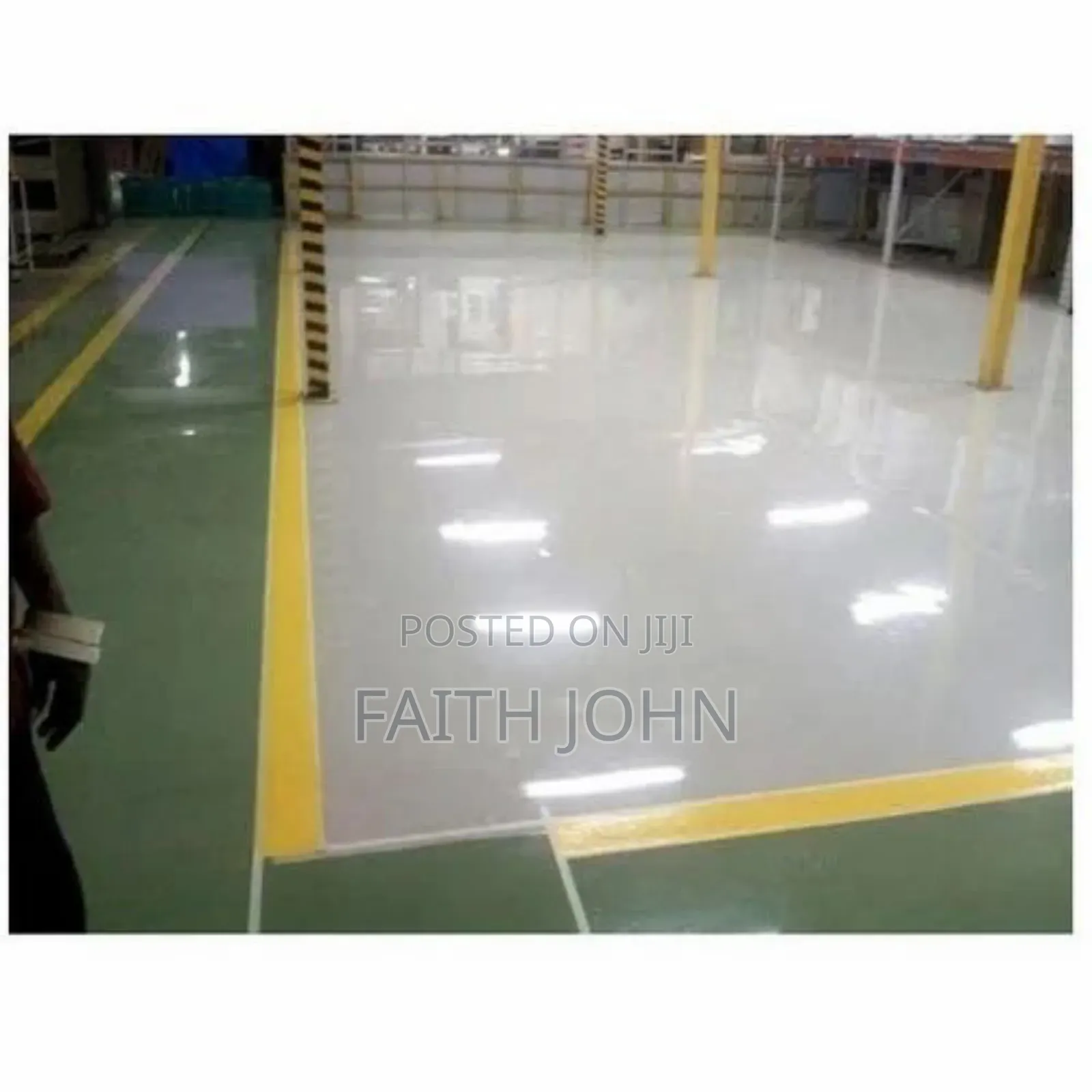 Seamless Finishing Epoxy Flooring