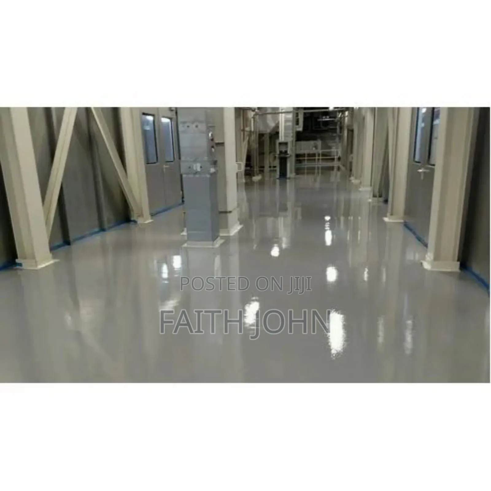 Seamless Finishing Epoxy Flooring