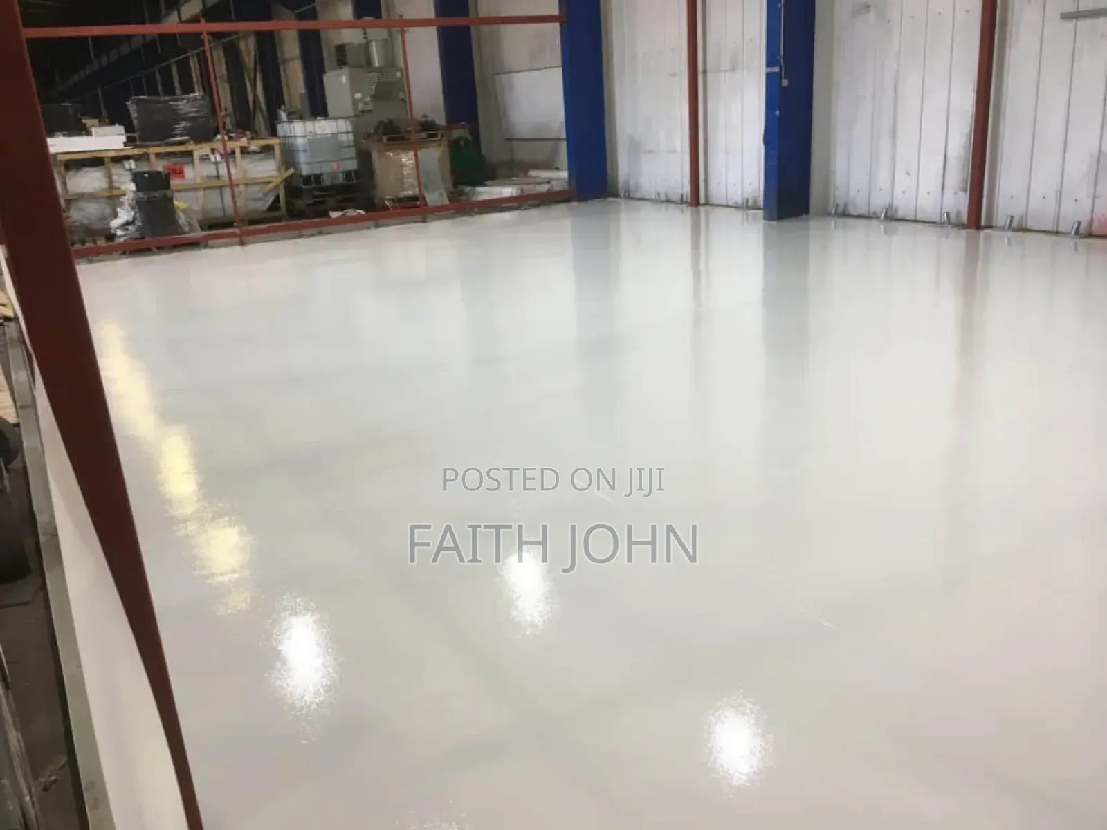 Seamless Finishing Epoxy Flooring