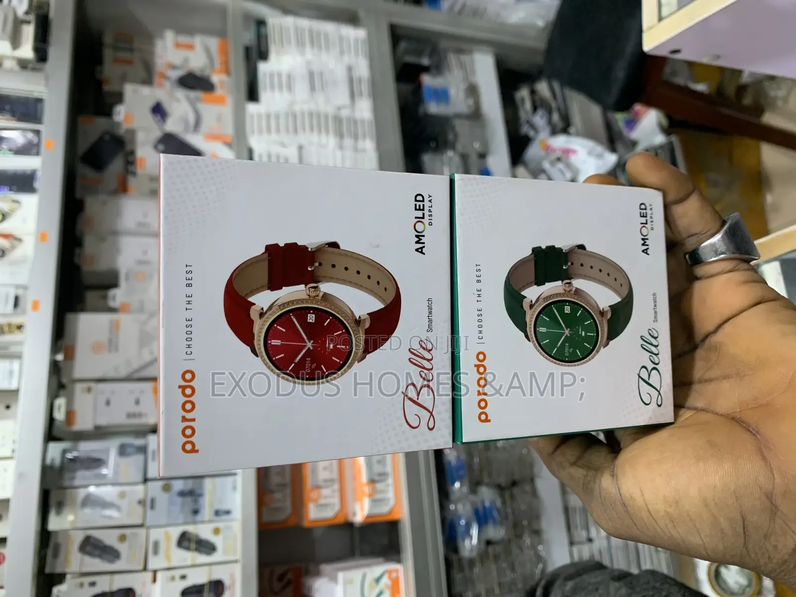 Porodo Belle Smart Watch AMOLED Display