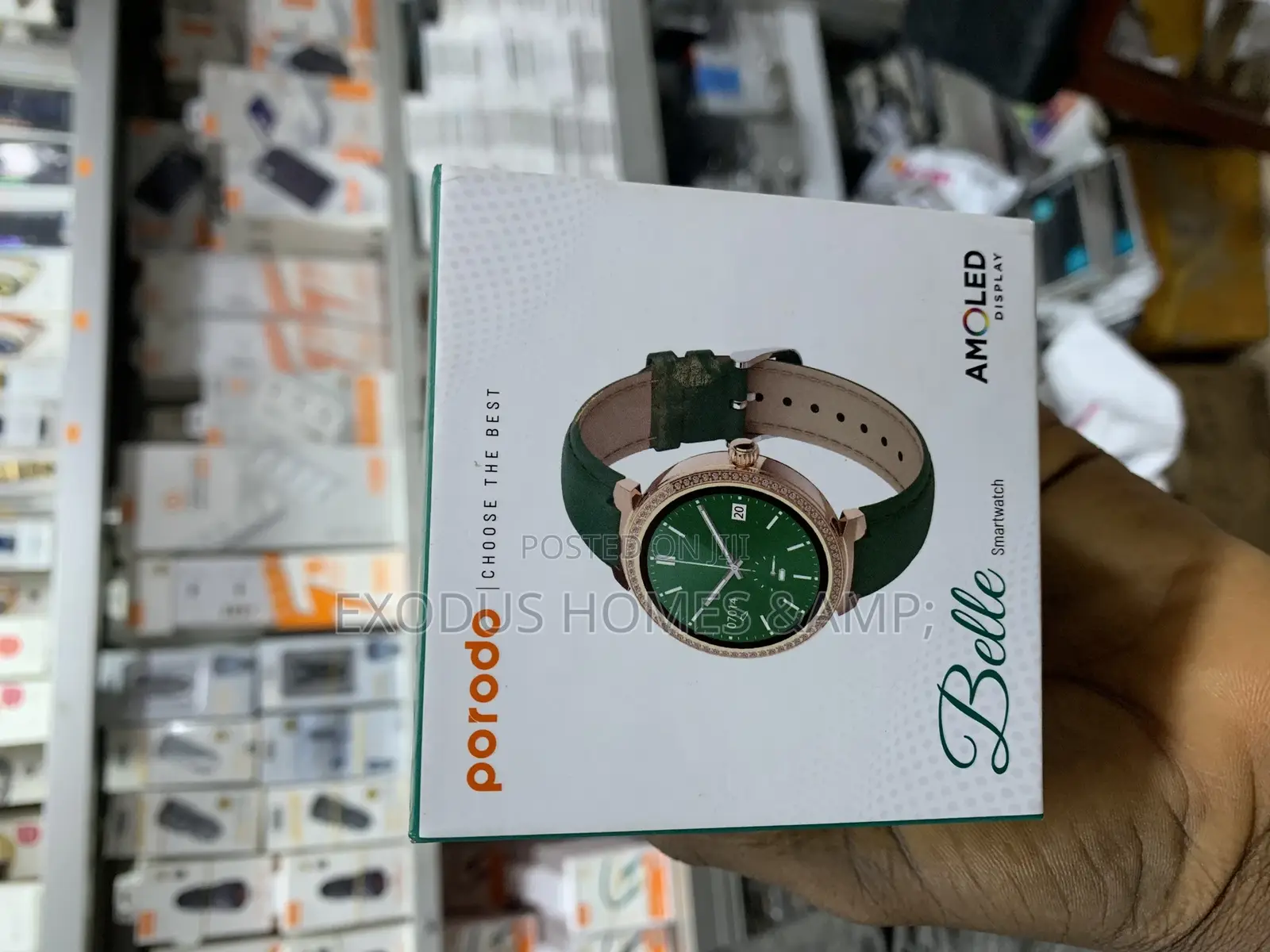 Porodo Belle Smart Watch AMOLED Display