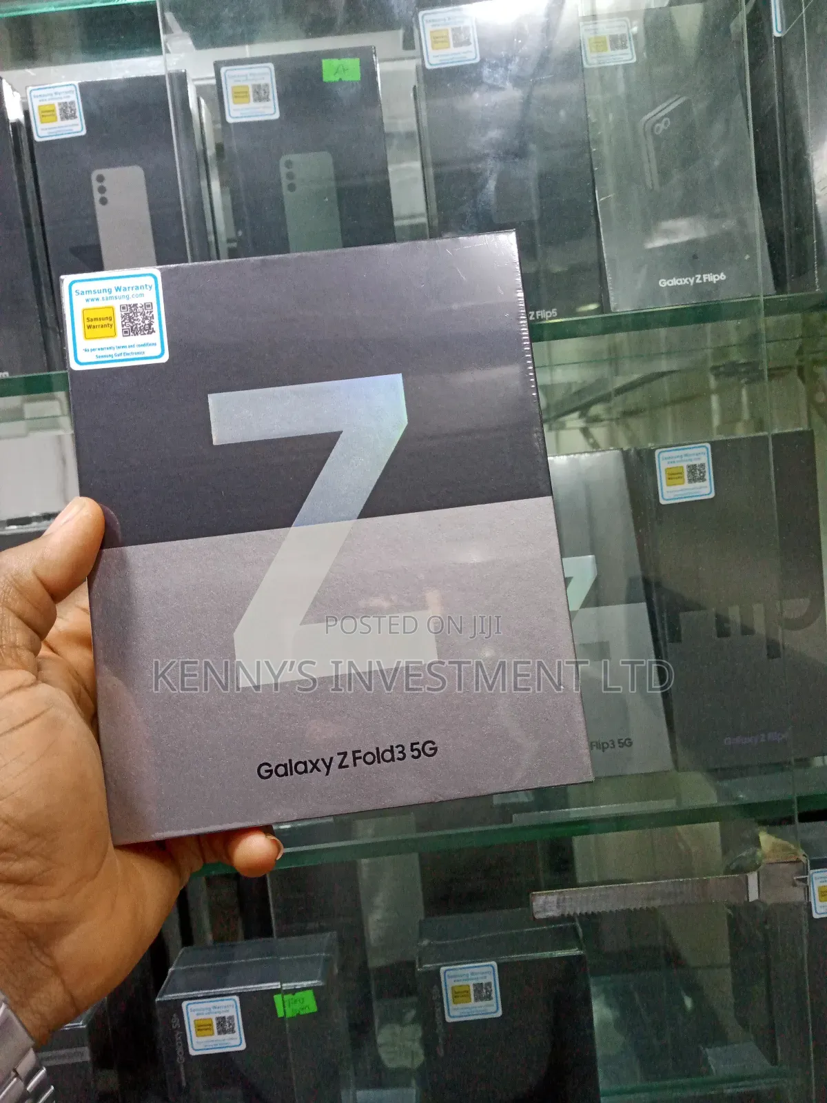 New Samsung Galaxy Z Fold 3 256 GB Silver