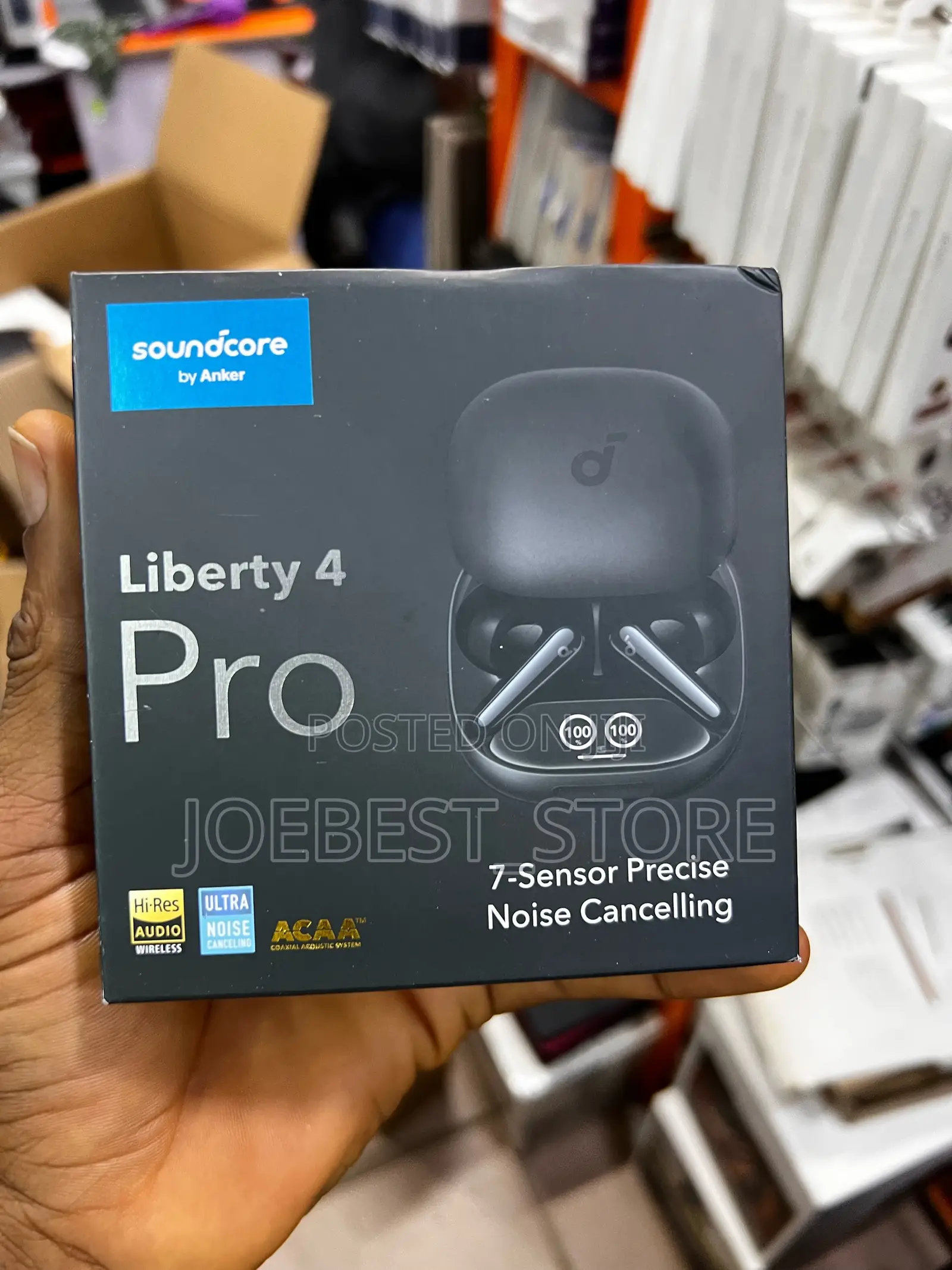 Soundcore Liberty 4 Pro by Anker, Noise Cancelling