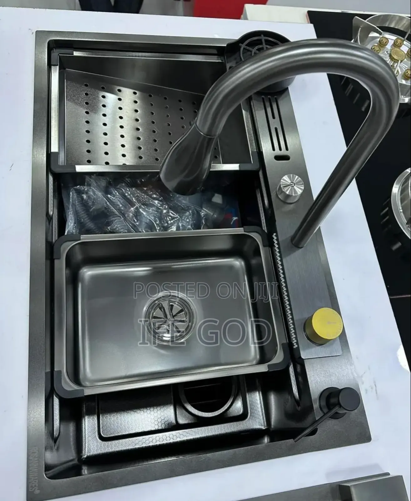 Original Quality Stainless Steel Kitchen Sink 45x75cm Etc