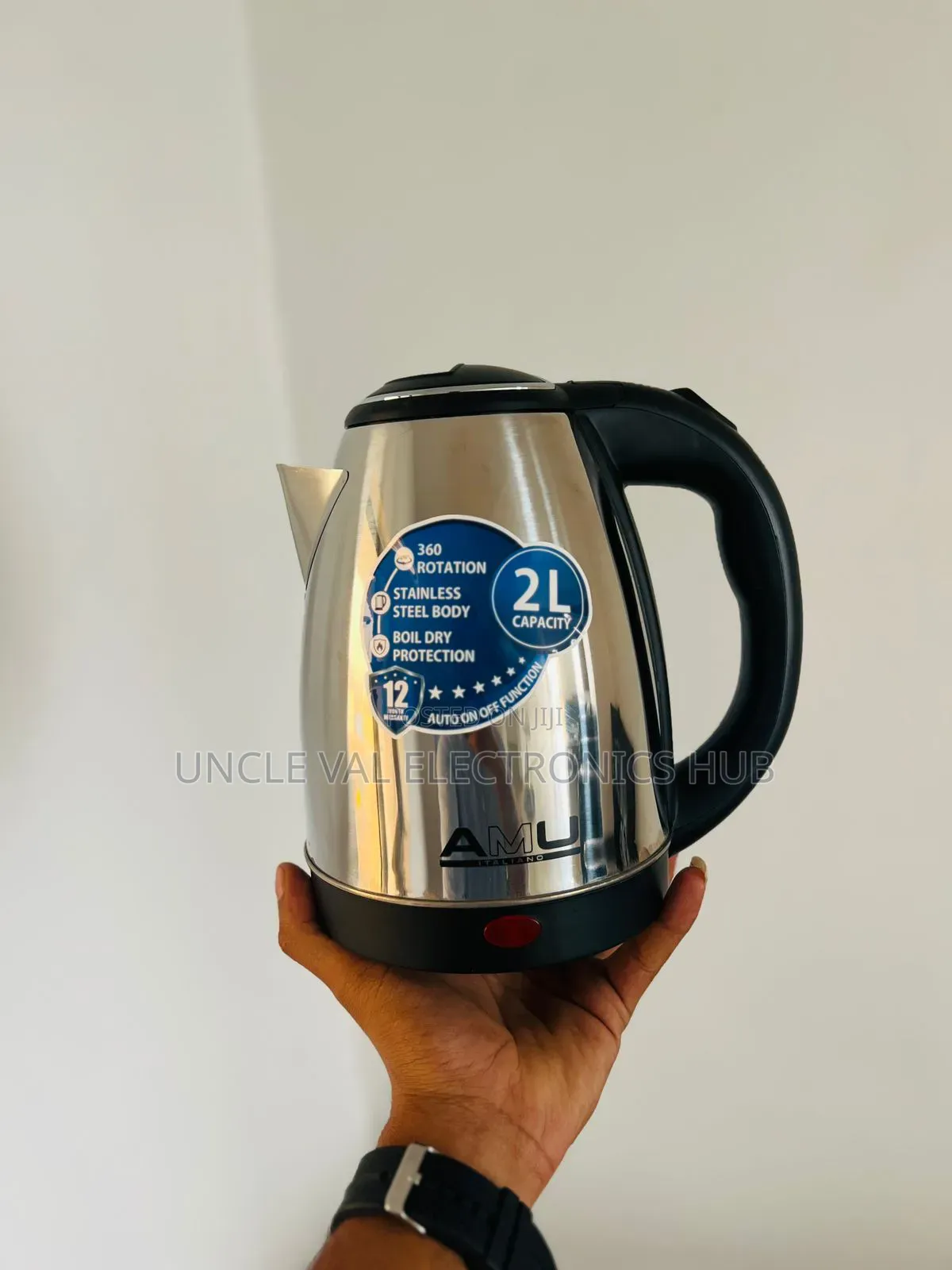 Amu Italiano 2ltr Electric Kettle