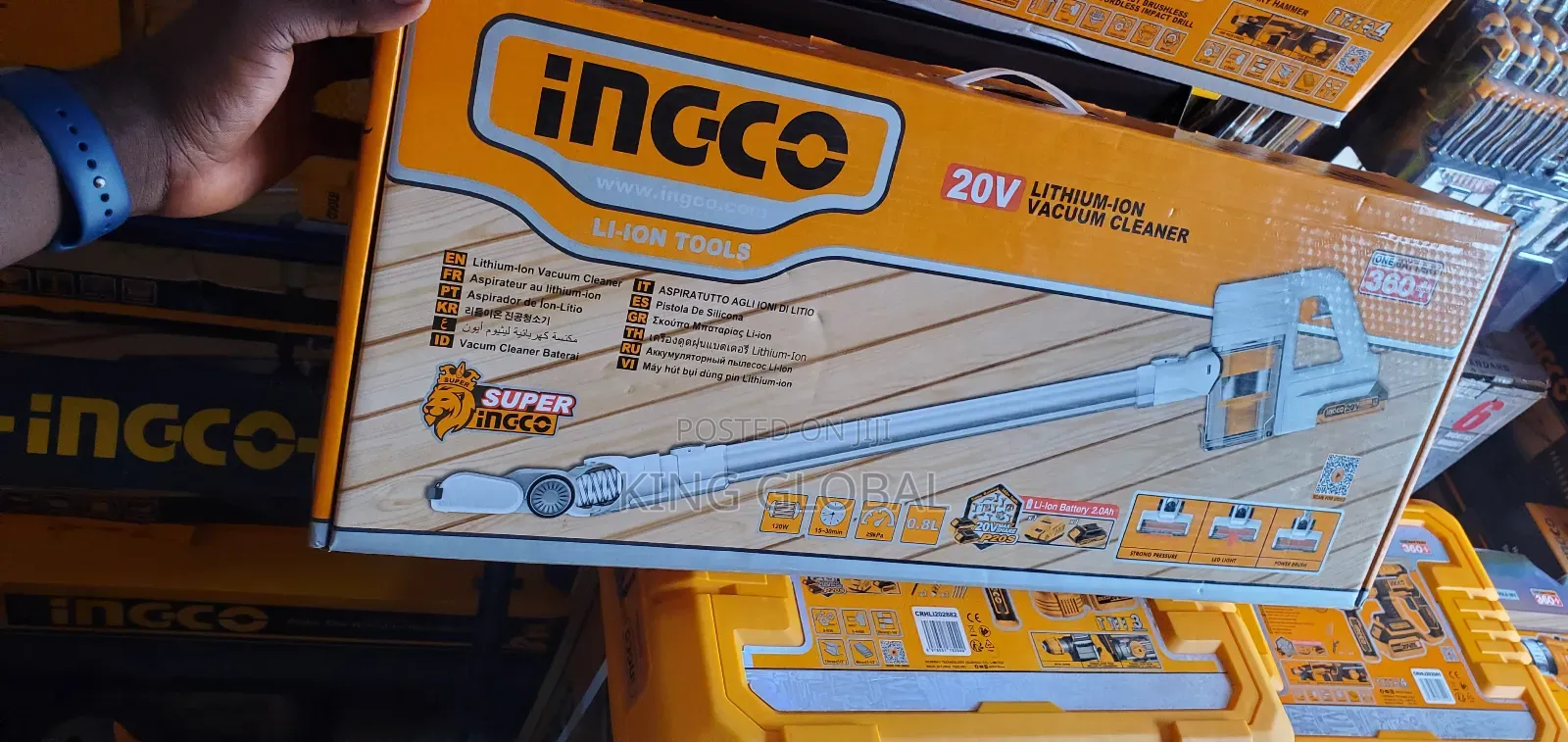 Ineco Wet and Dry Electric Vacuum Cleaner 4L
