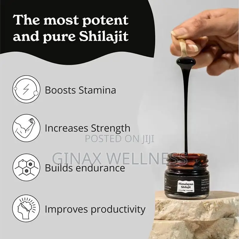 Pure Himalayan Shilajit Resin (30 Grams)