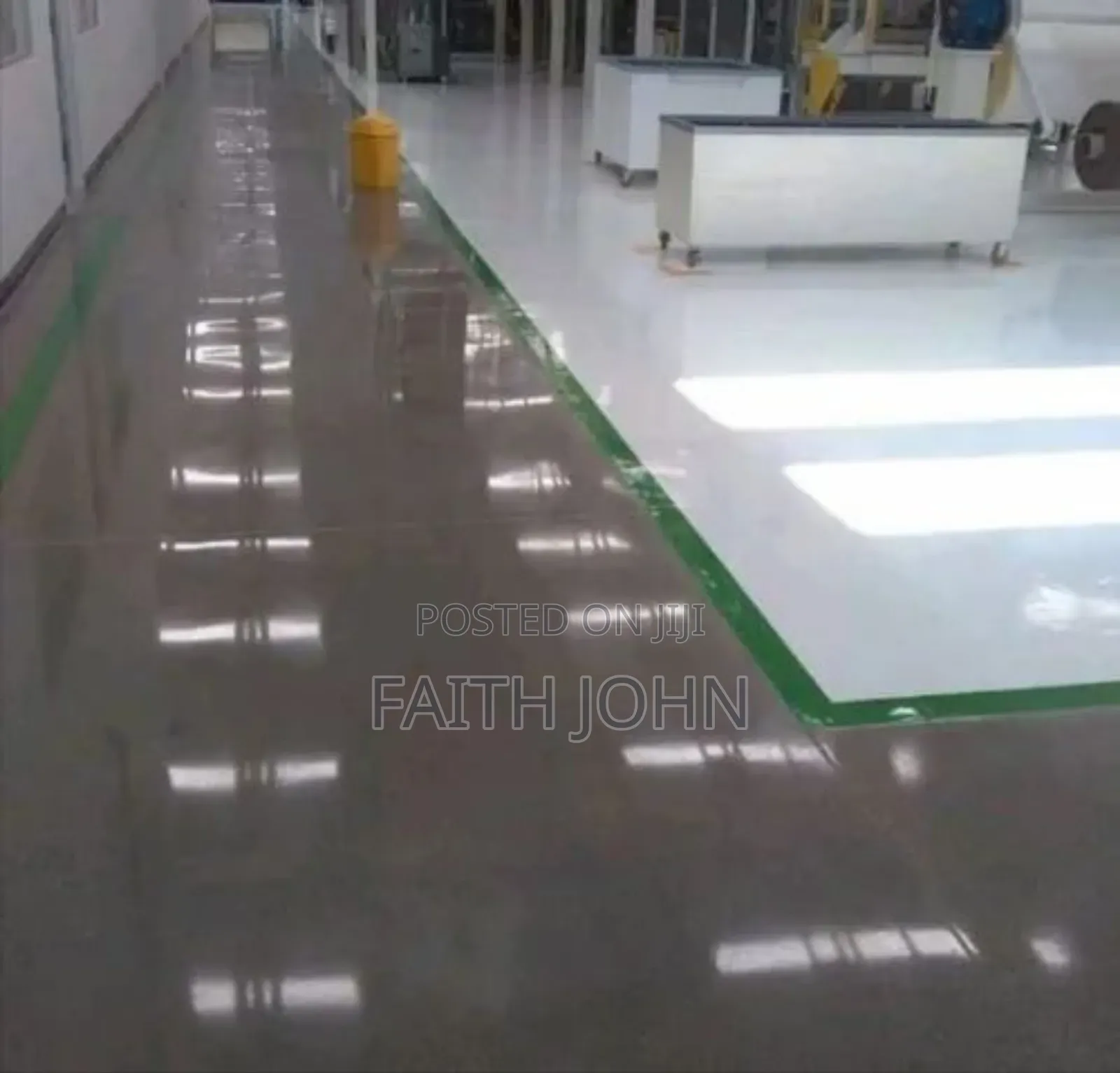 Mix Color Epoxy Flooring