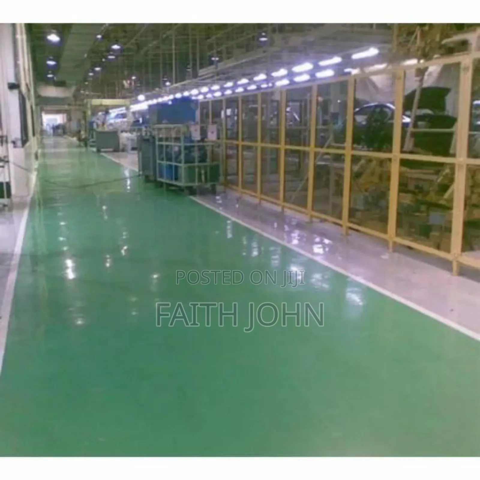 Mix Color Epoxy Flooring