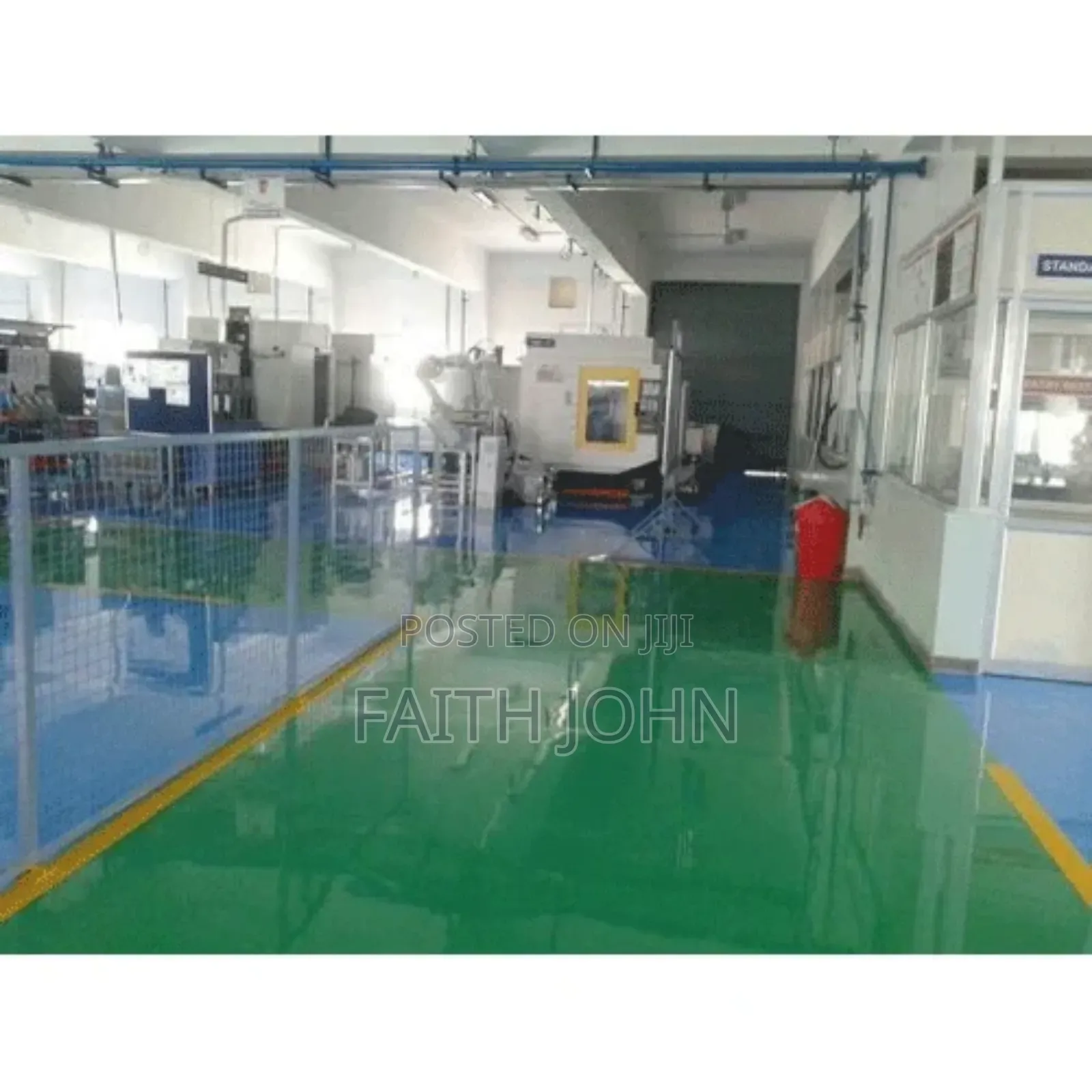 Mix Color Epoxy Flooring