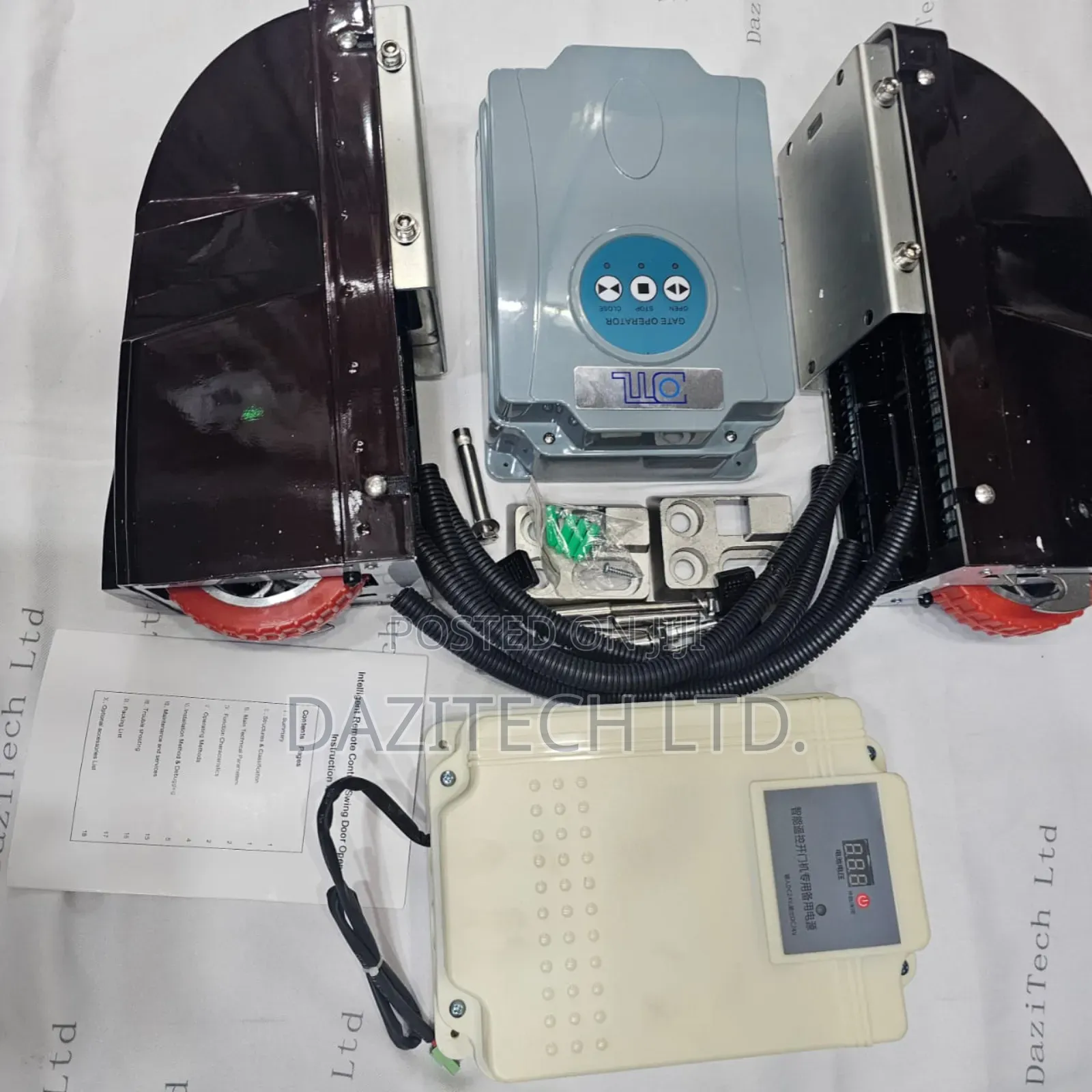 Swing Gate Operator[With Battery and Solar Panel]
