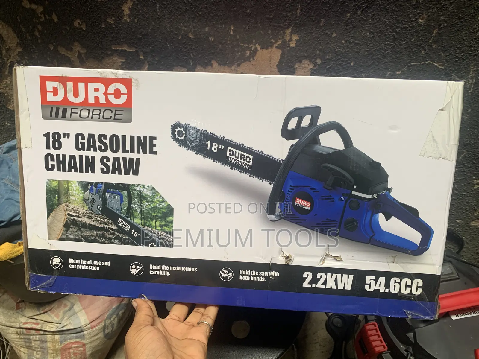 Duro Force 18’’ Gasoline Chainsaw